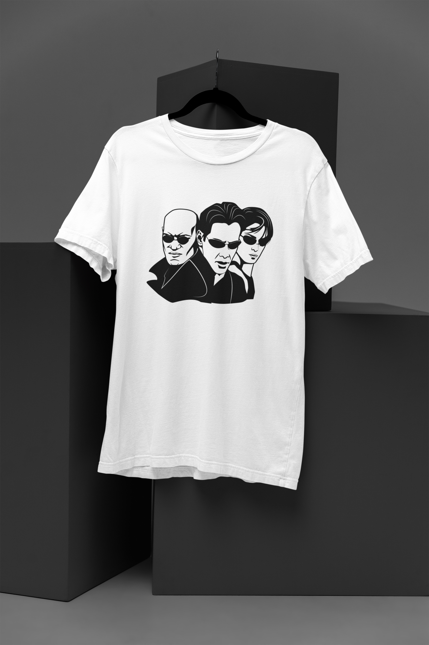 Matrix! - White Graphic T-shirt