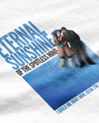 Eternal Sunshine Graphic Tee Closeup - Metro Alien | White Film Lover Tee India