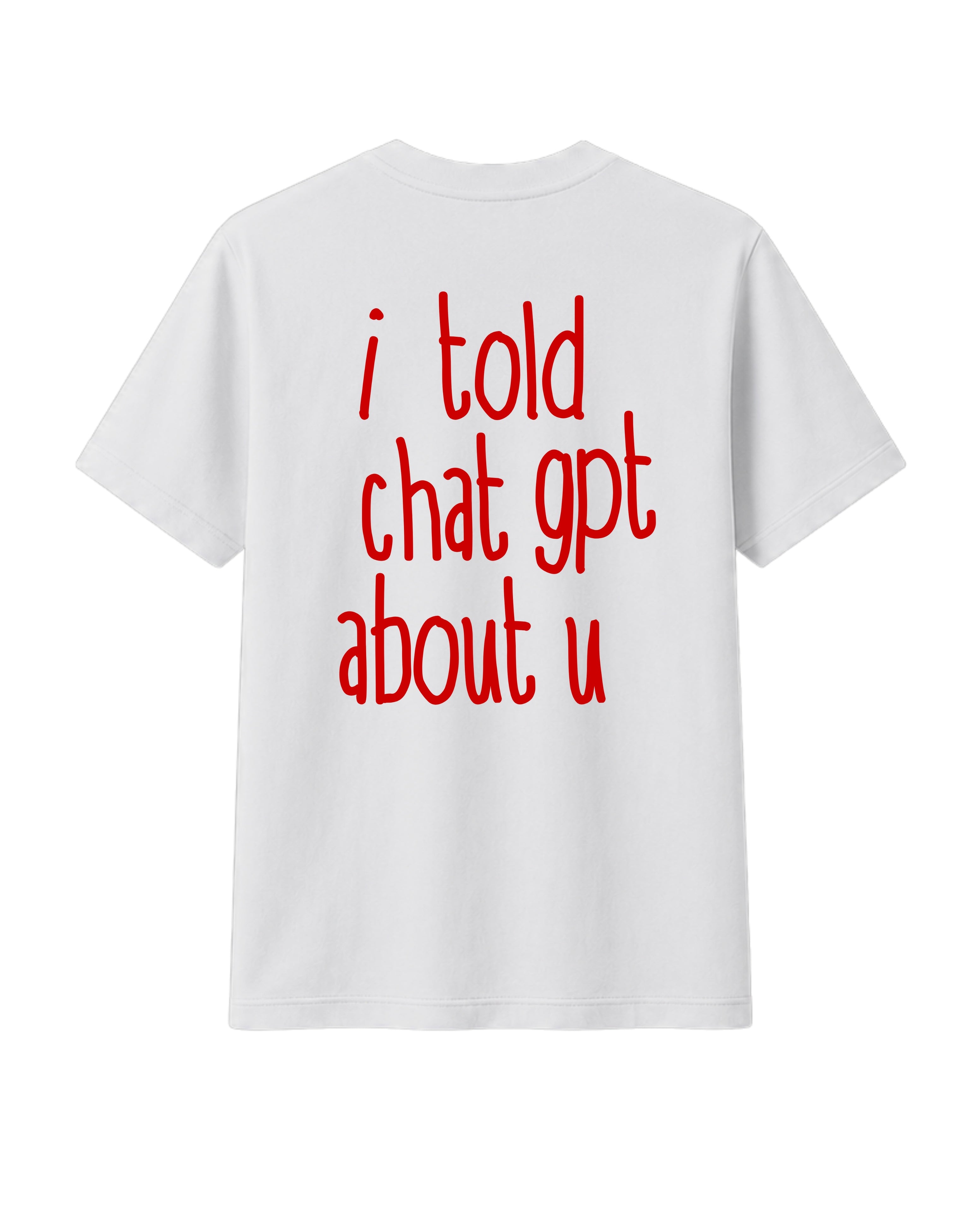I told Chatgpt about u - Regular Fit