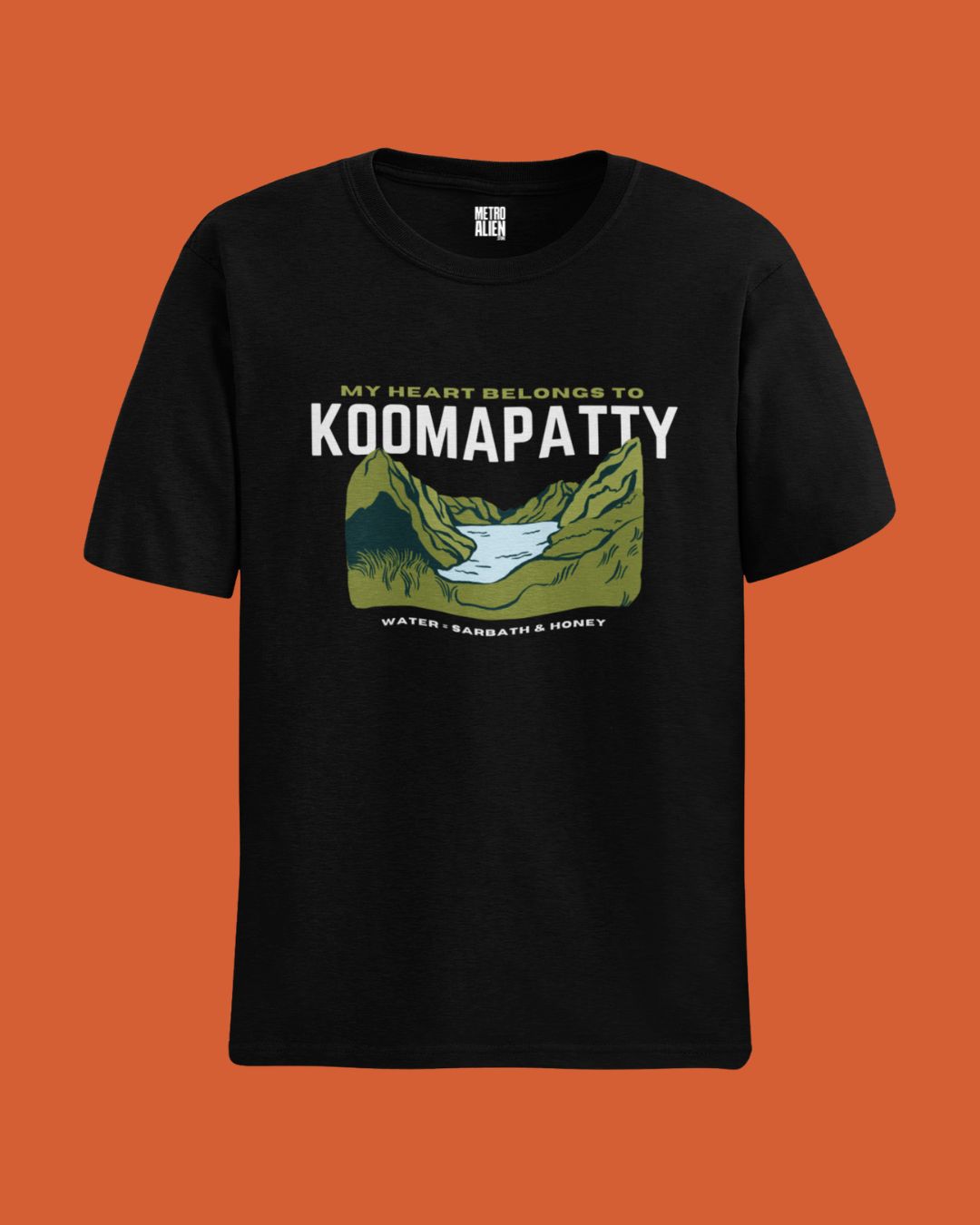 My heart Belongs to KOOMAPATTY - Tamil Graphic T-Shirt