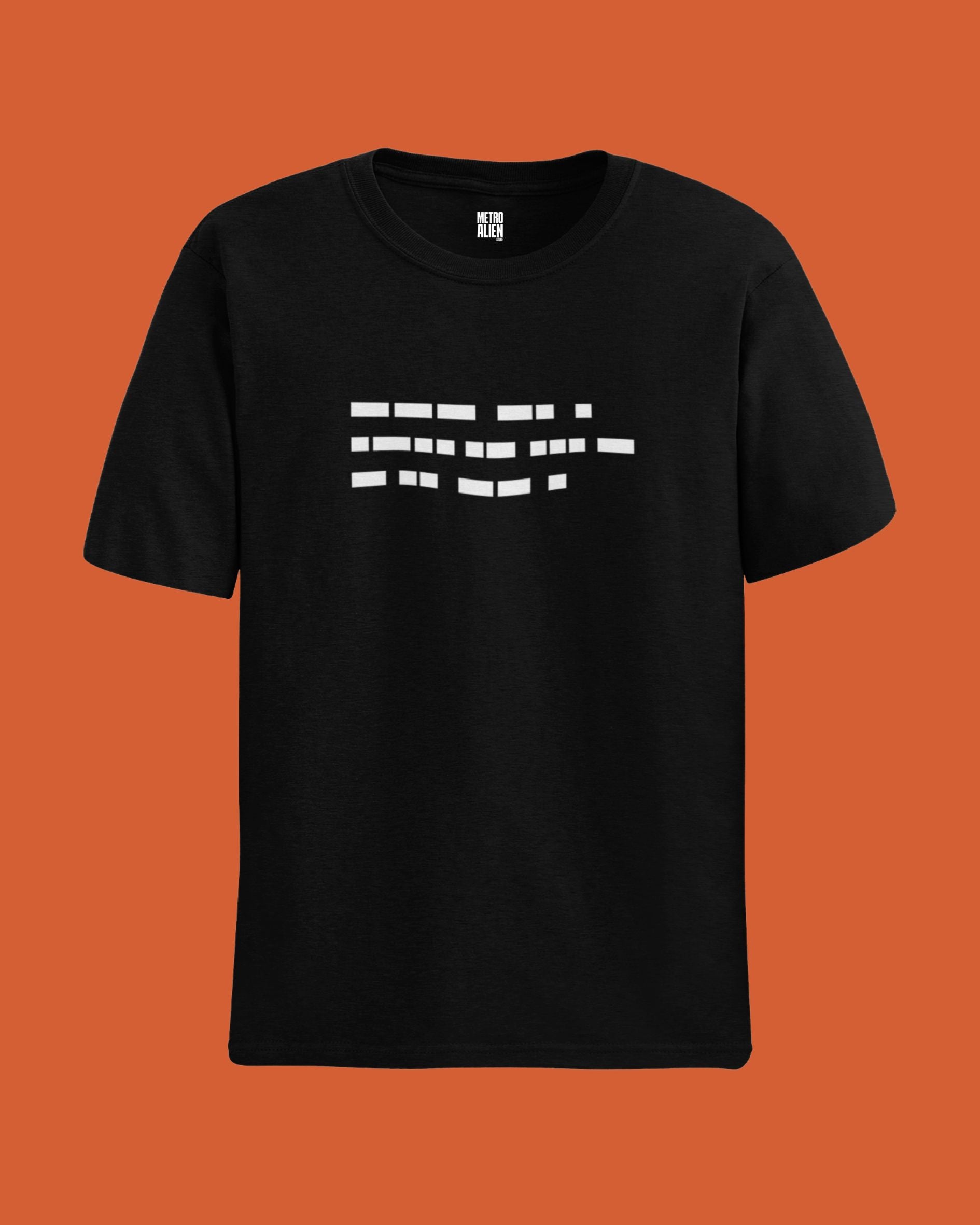 One Last Time - Black Graphic T-Shirt