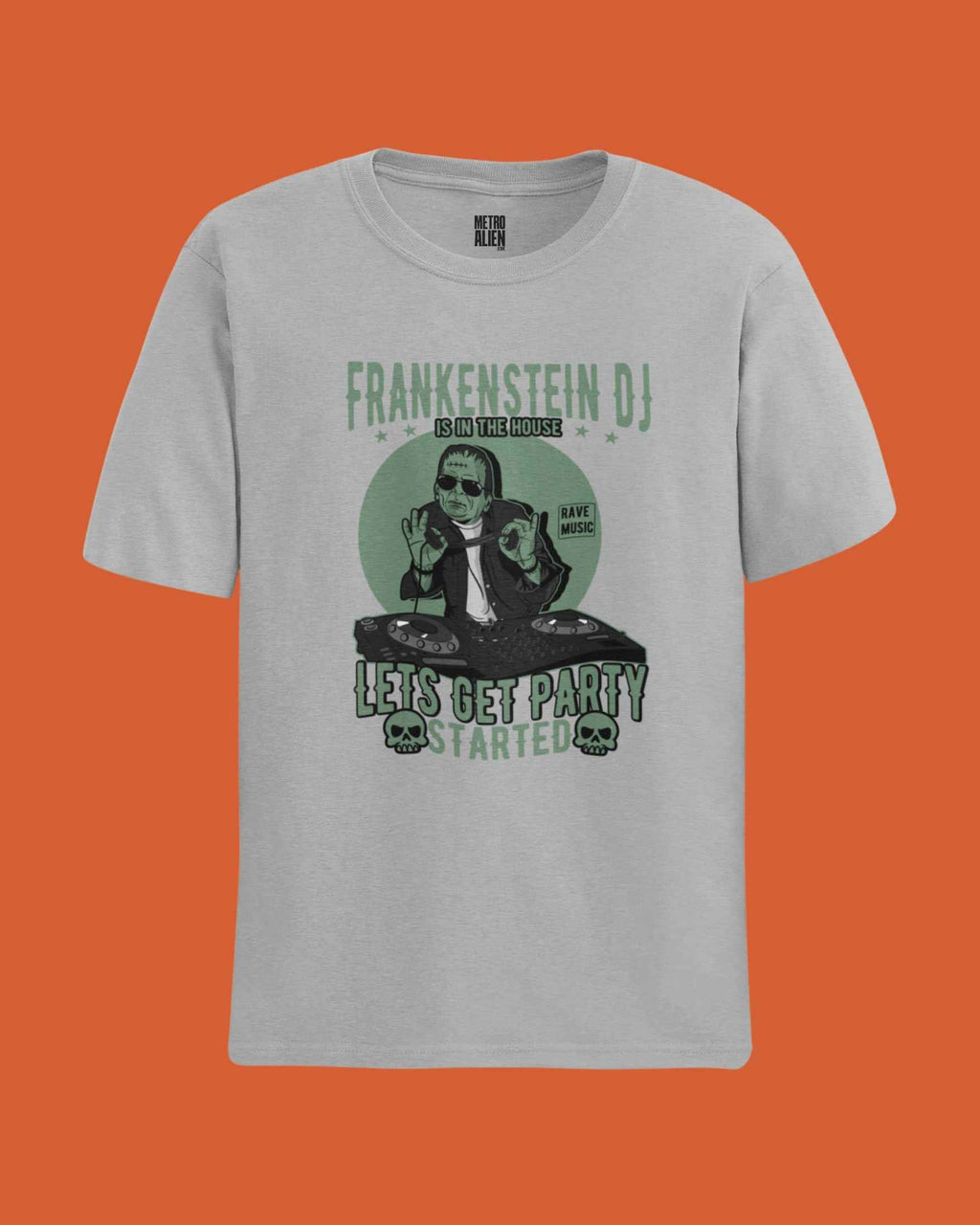 Frankenstein DJ Rave T-Shirt - Classic Fit