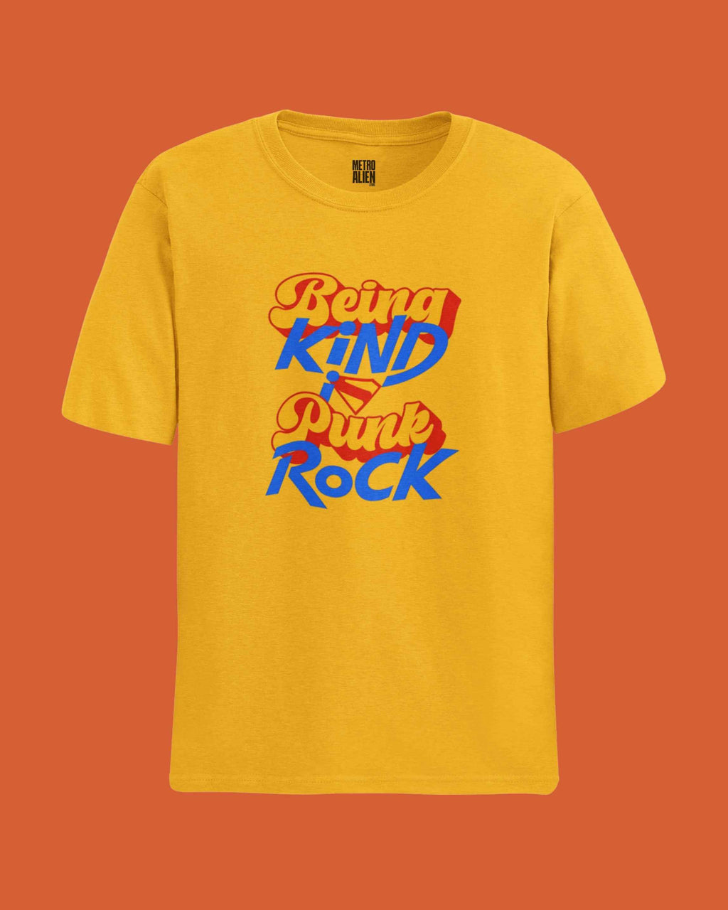 Being Kind Is Punk Rock T-Shirt - Classic Fit