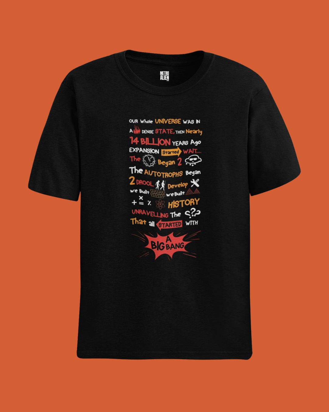 Big Bang Theory Intro - Classic Fit Graphic T-Shirt