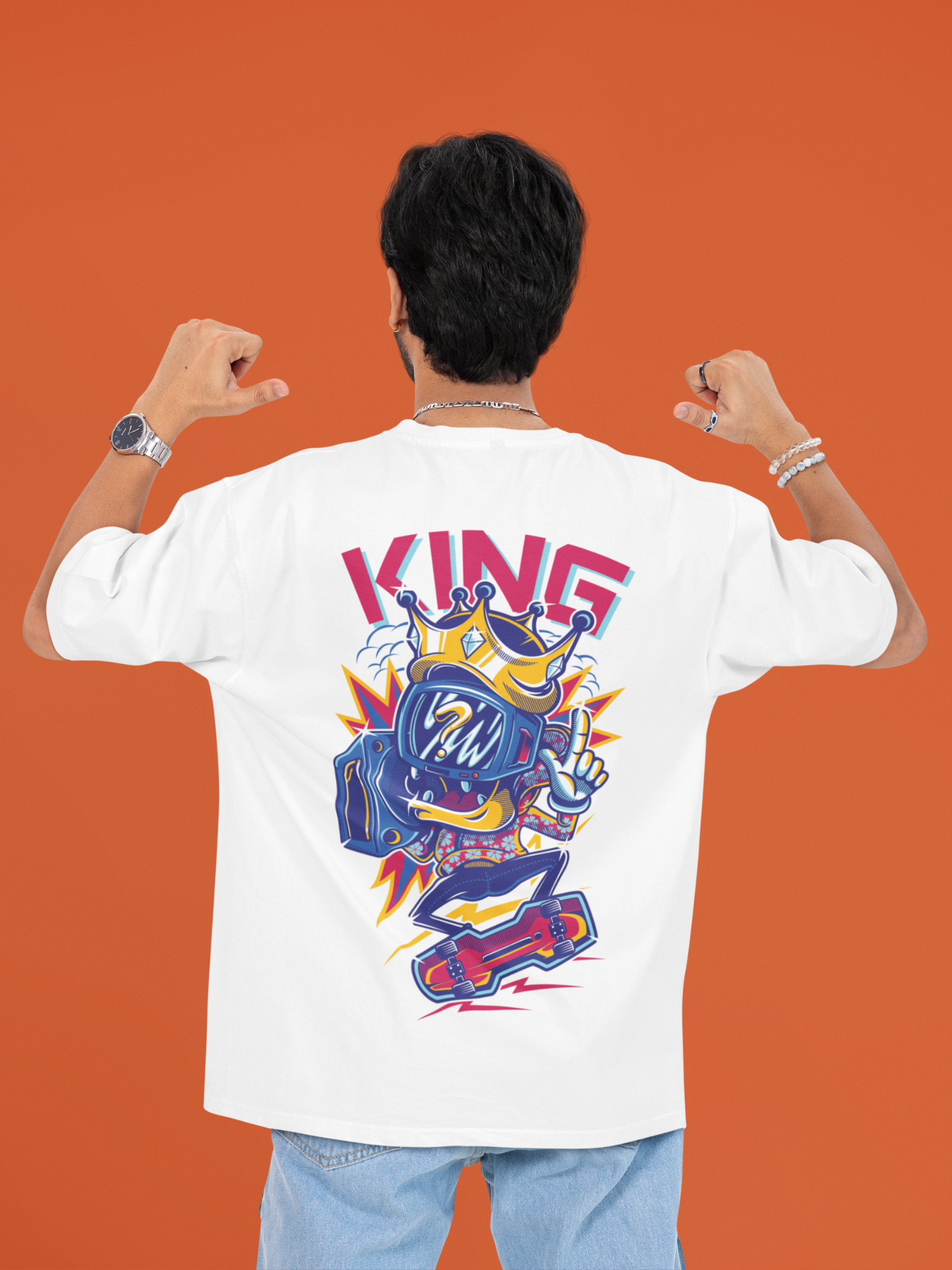 Metro Alien Originals 'KING' Oversized T-Shirt