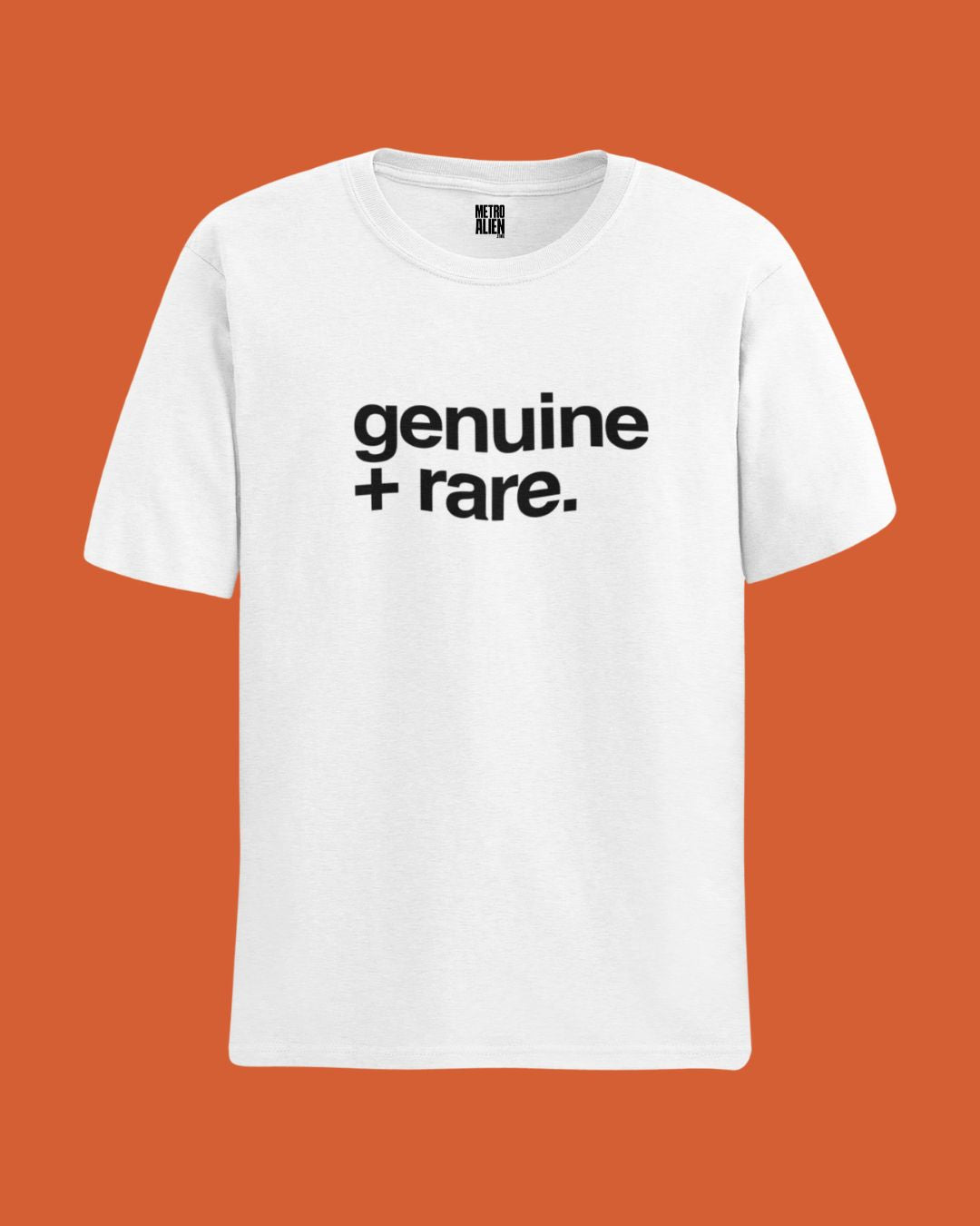 Genuine + Rare White T-Shirt