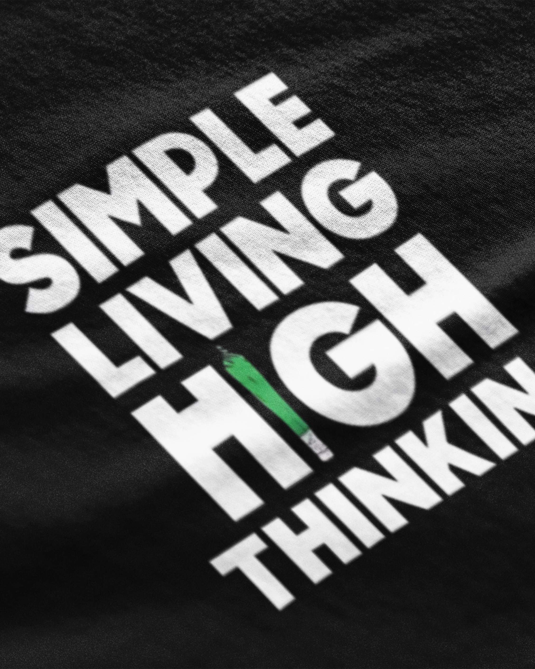 Simple living High Thinking - Classic Fit T-Shirt