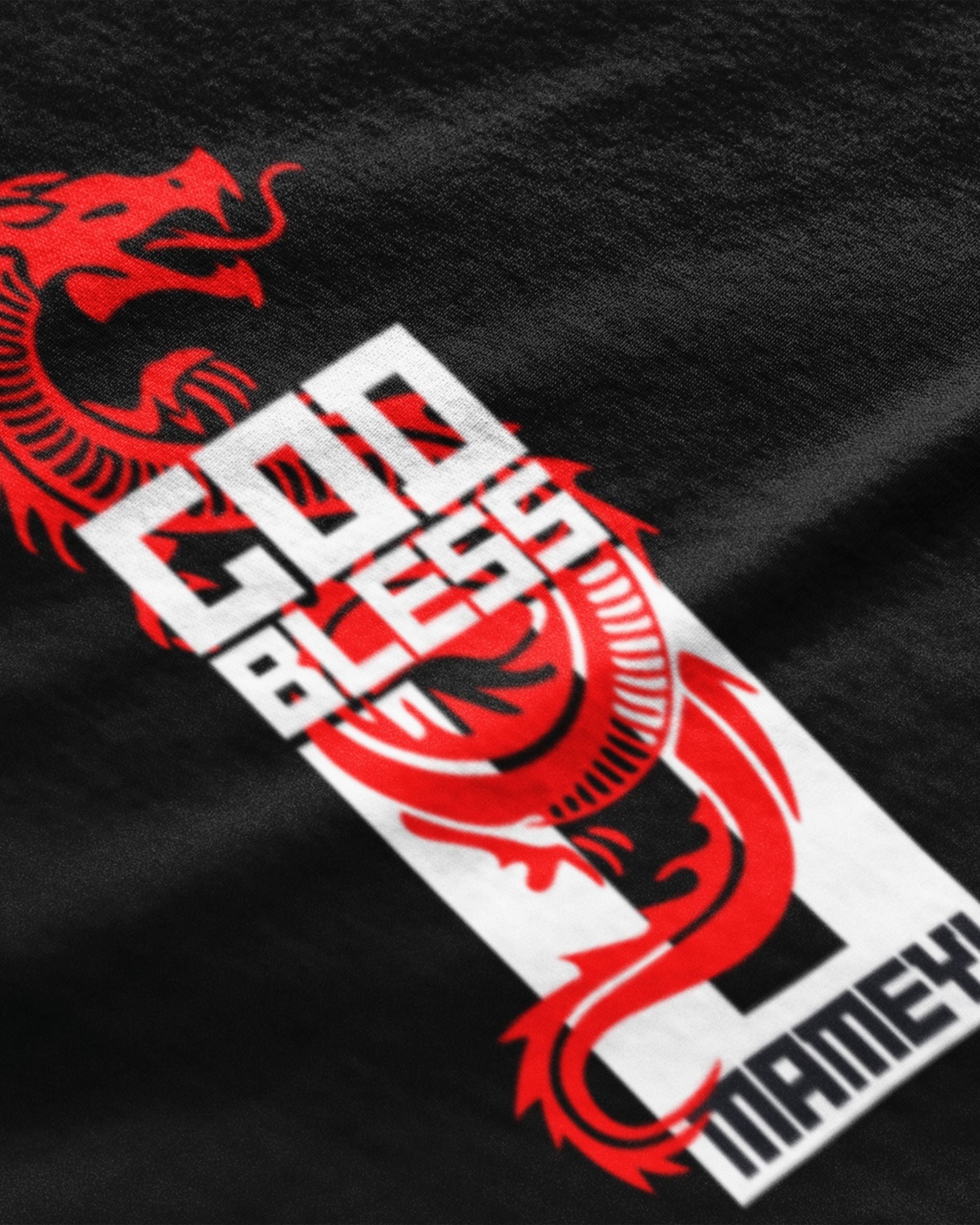 Good Bad Ugly [God Bess U Mamey!] - Black T-Shirt