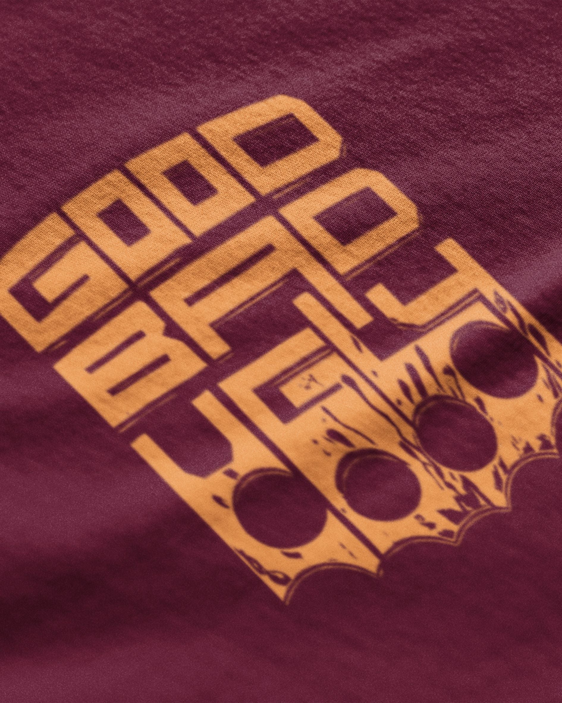 Good Bad Ugly [LOGO] - Maroon T-Shirt