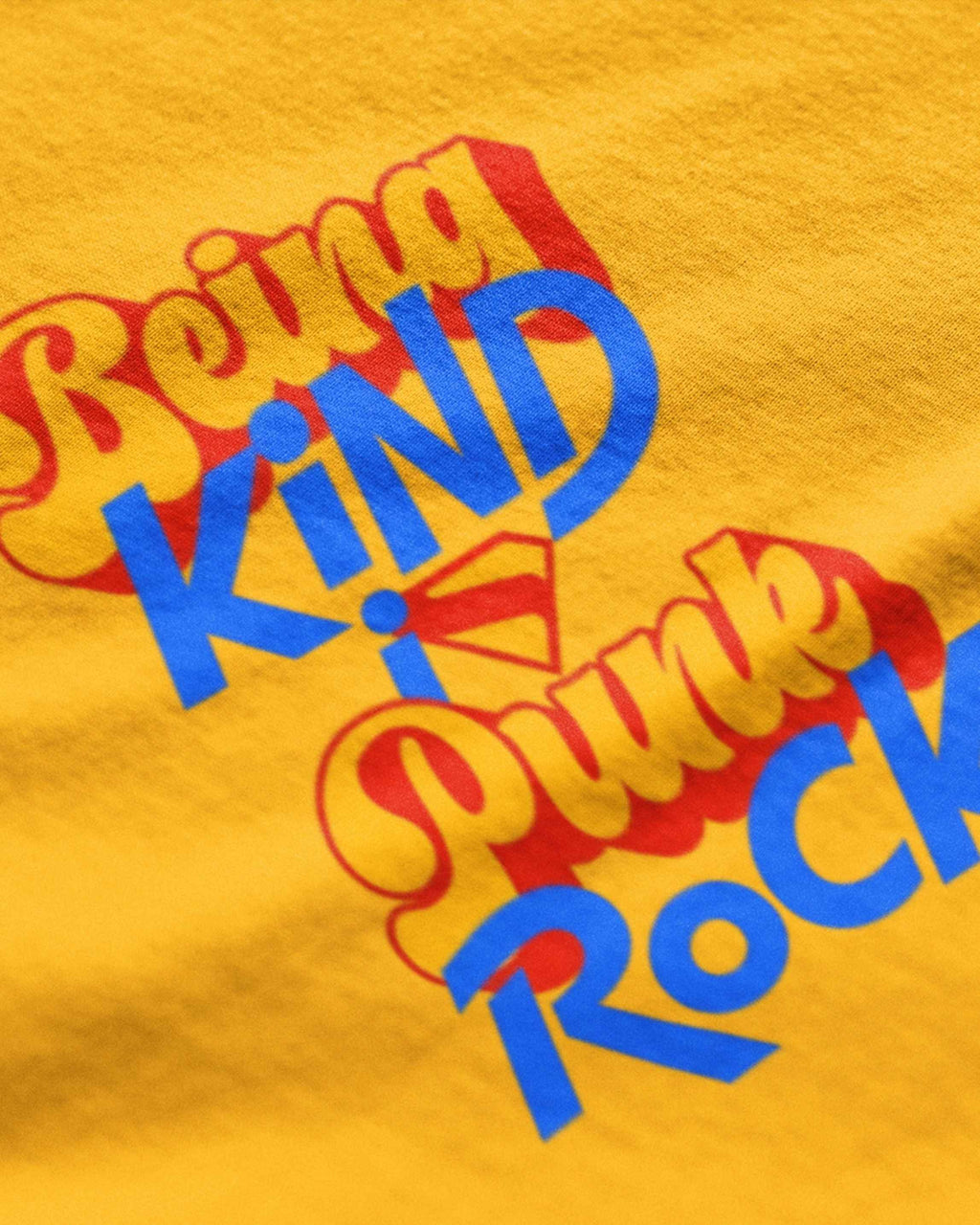 Being Kind Is Punk Rock T-Shirt - Classic Fit