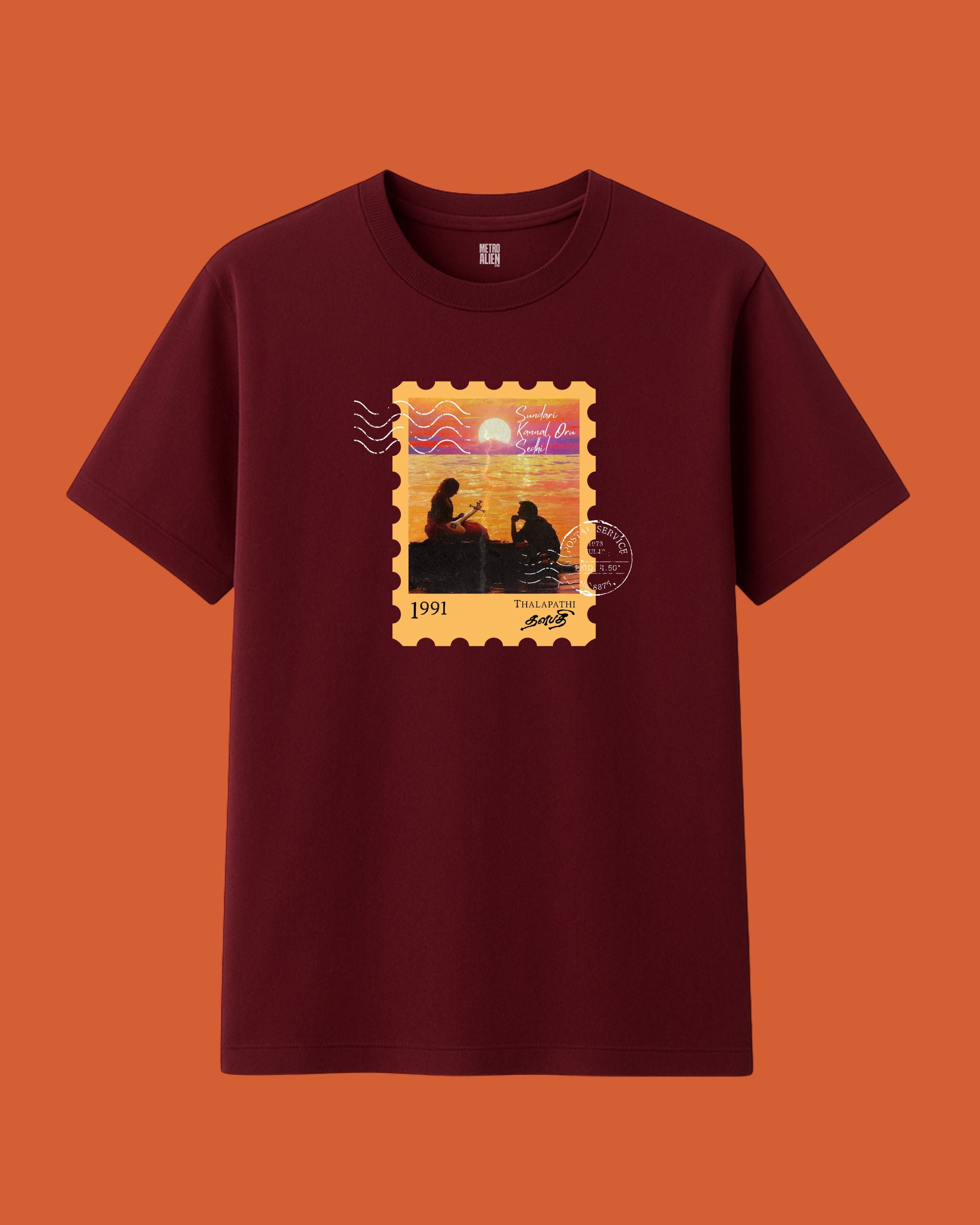Sundari Kannal Oru Sedhi! Stamp Tee - Classic Fit