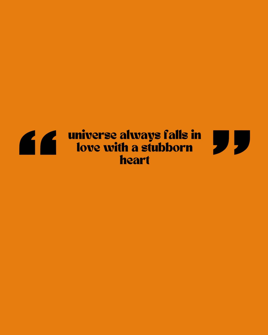 "Stubborn Heart" Quote Tee – Mustard Yellow T-Shirt