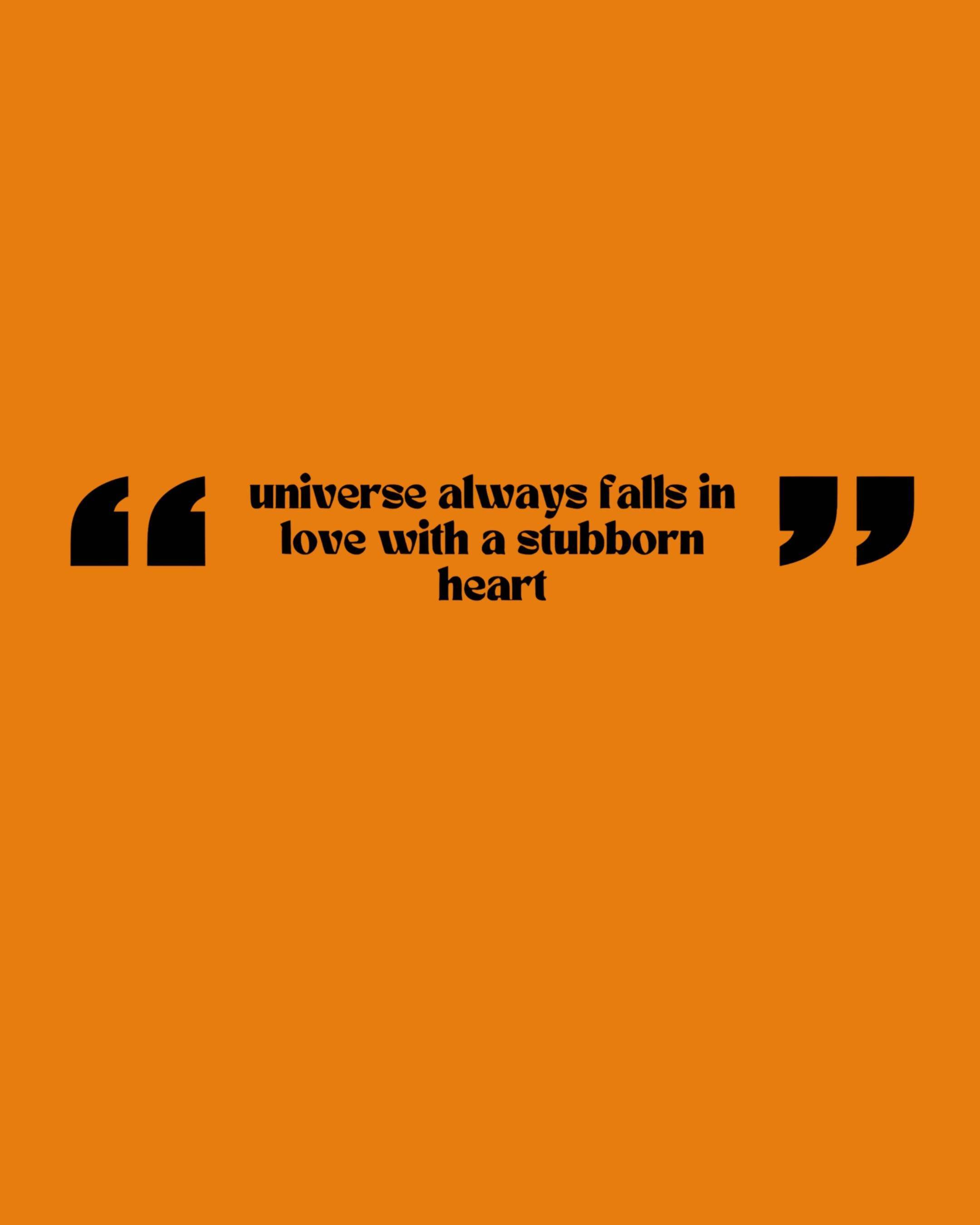 "Stubborn Heart" Quote Tee – Mustard Yellow T-Shirt