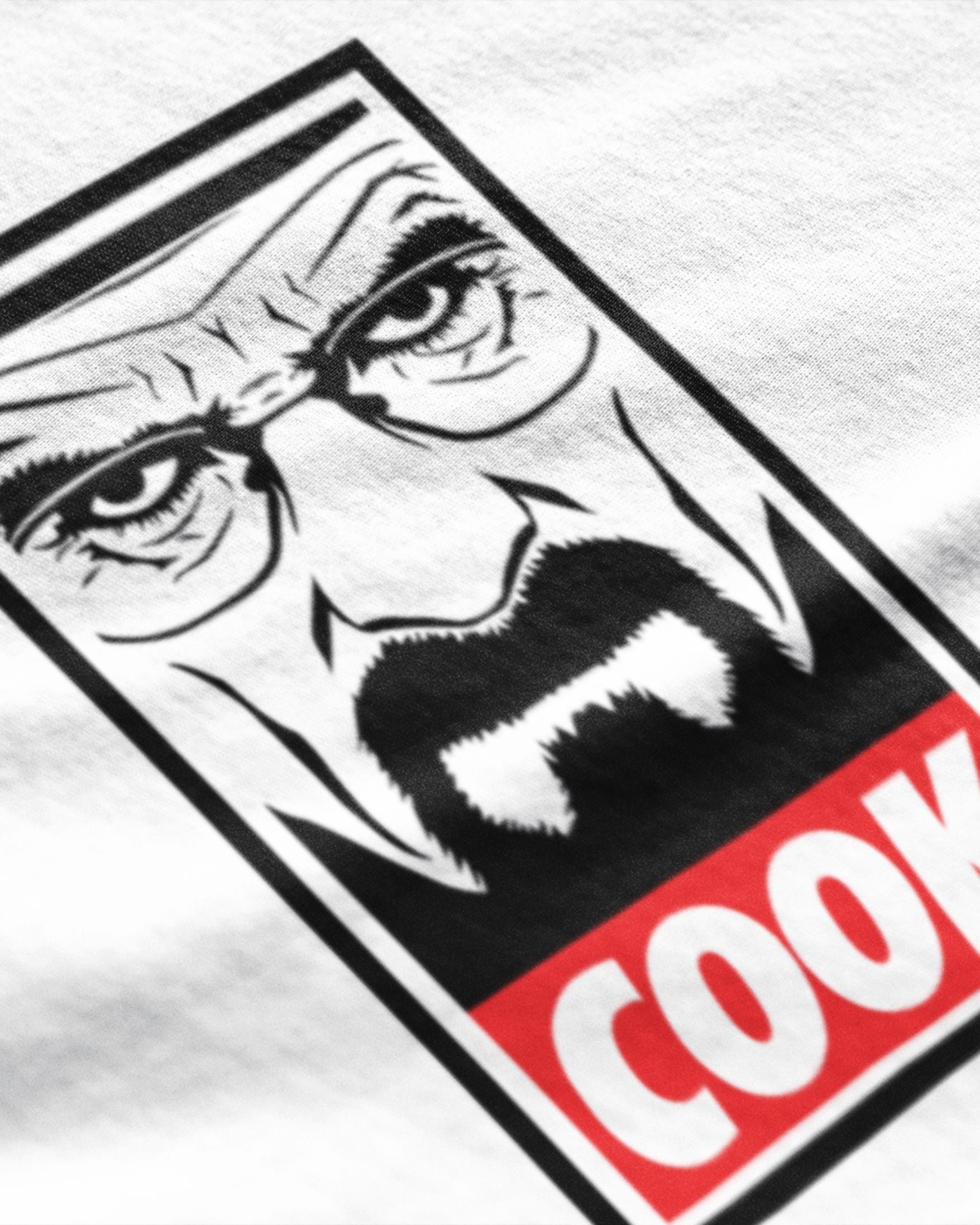 Breaking Bad Cook! - White Graphic T-Shirt
