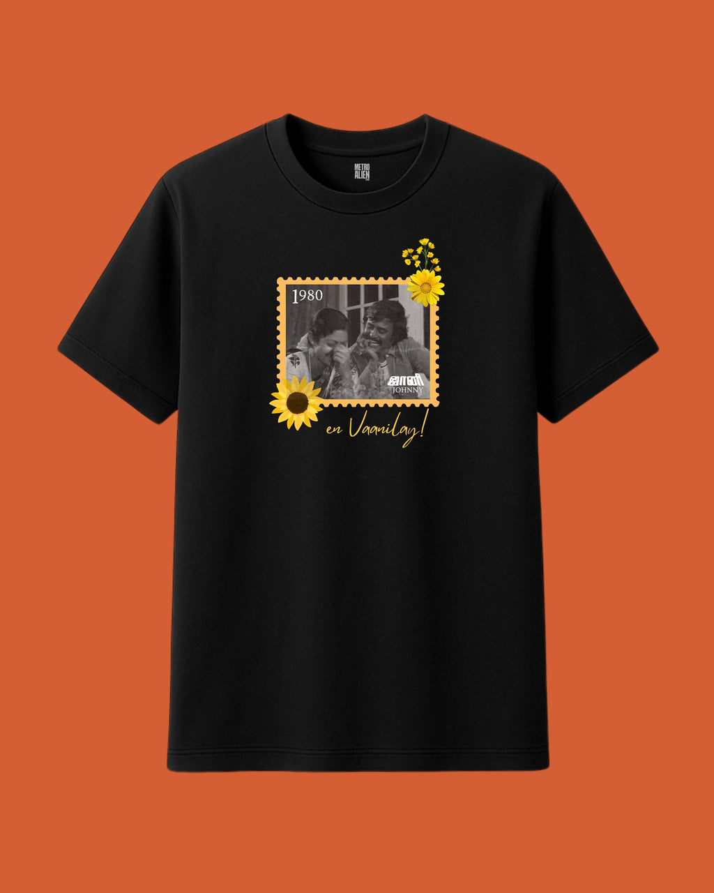 En Vaanilay! Johnny Rajini Stamp Tee - Classic Fit