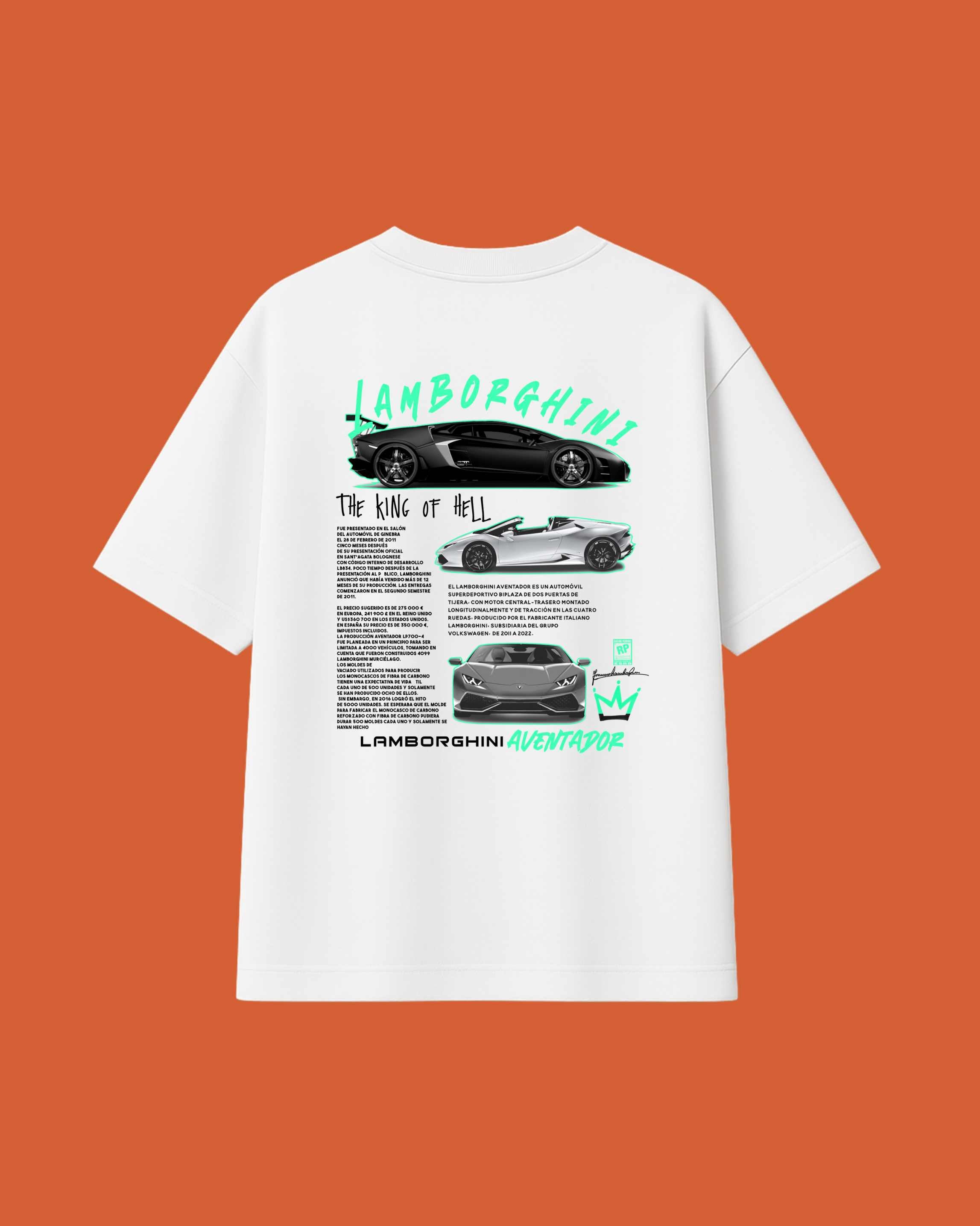 Lamborghini Aventador Oversized Tee