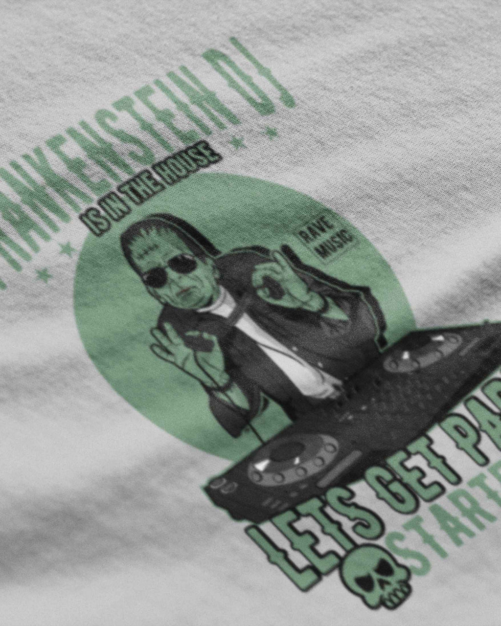 Frankenstein DJ Rave T-Shirt - Classic Fit