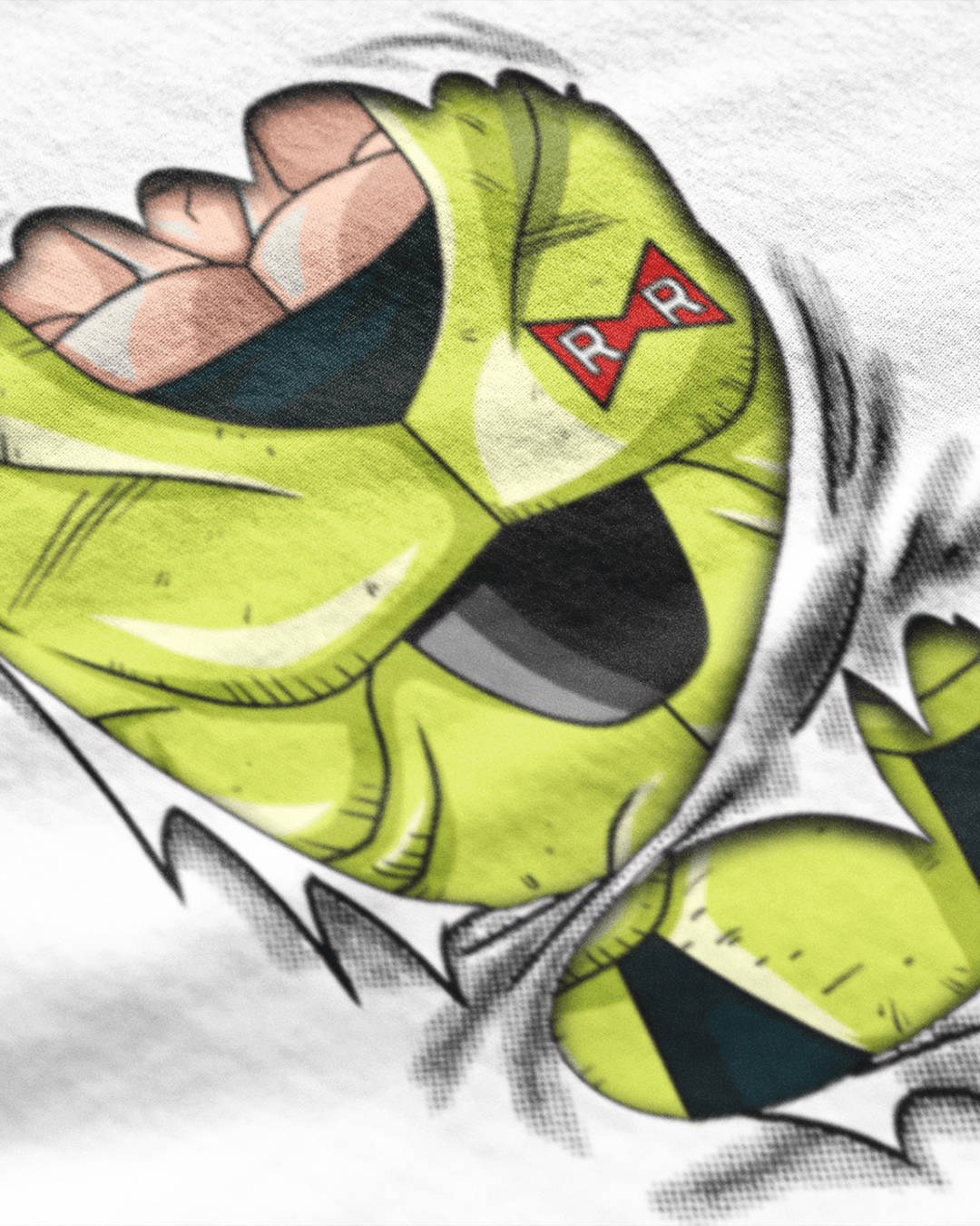 Android Warrior Ripped Tee