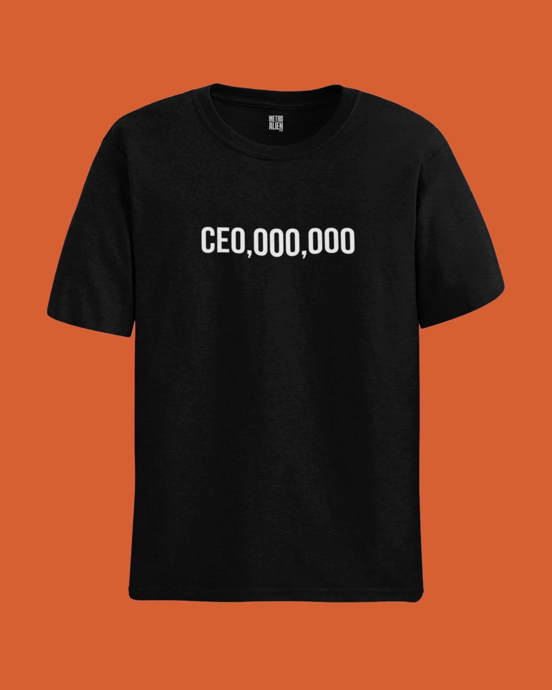 CEO,000,000 Graphic T-Shirt - Classic Fit