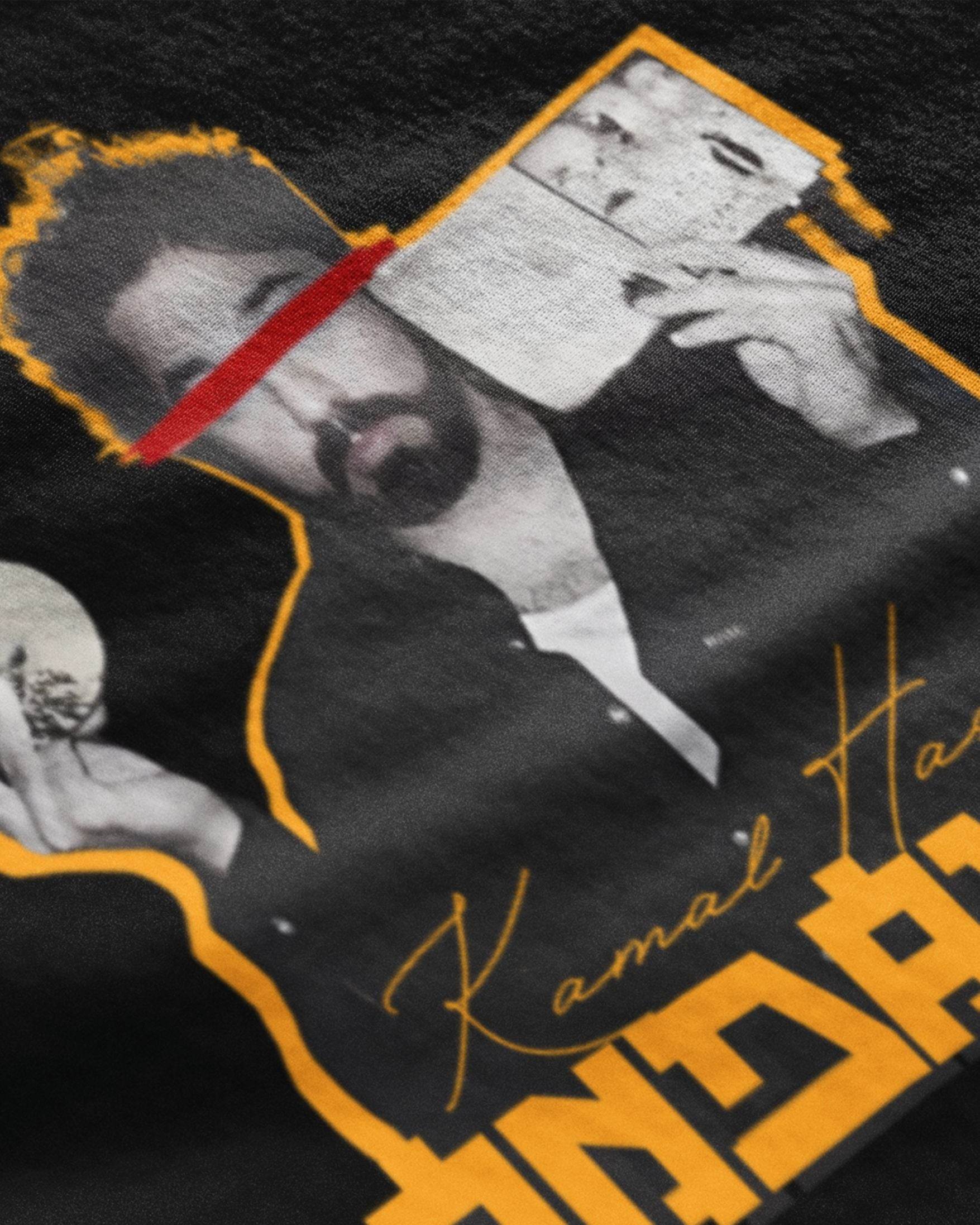 ANDAVAR Kamal Hassan! - Black Graphic T-Shirt