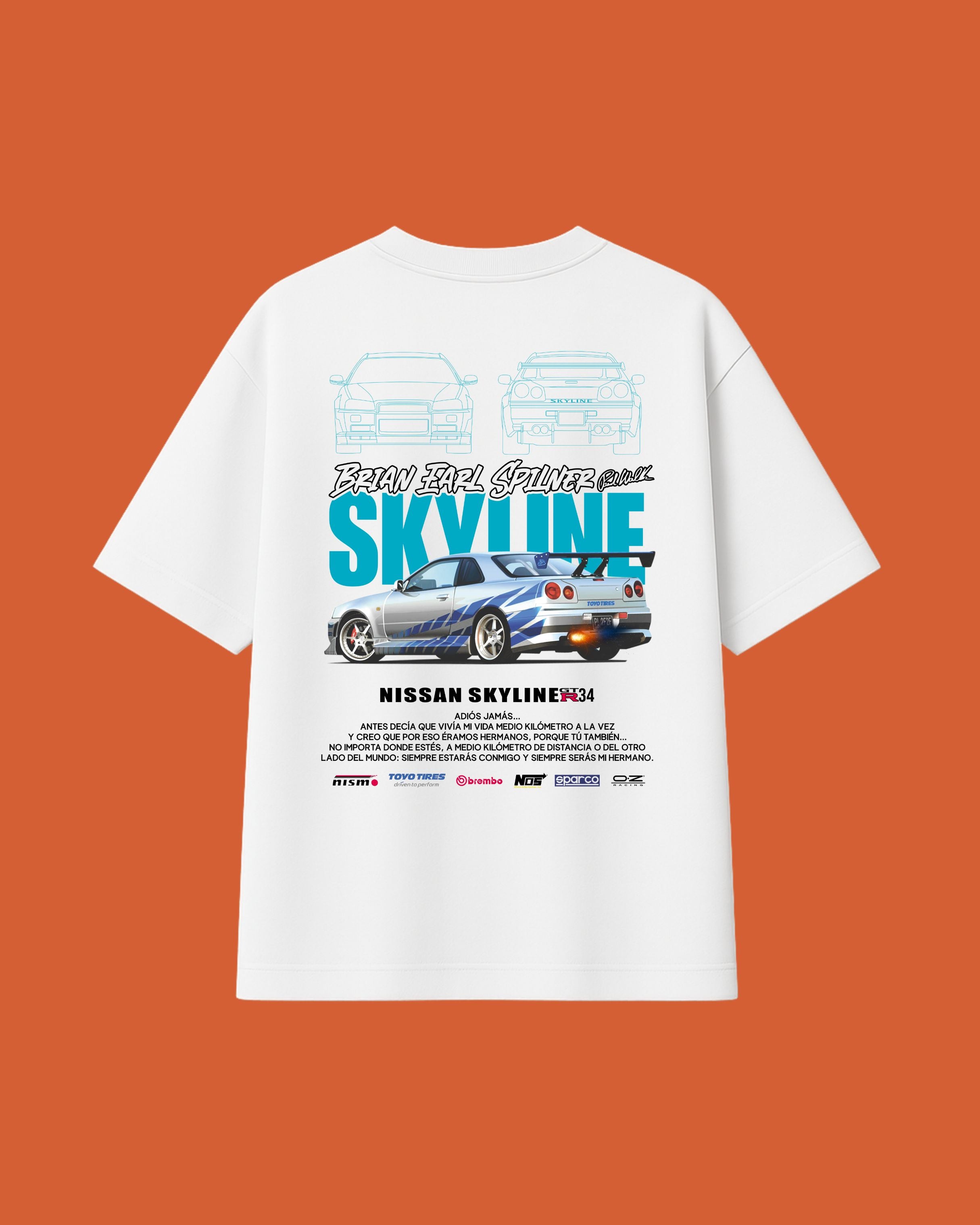 Nissan Skyline GT-R R34 Tee