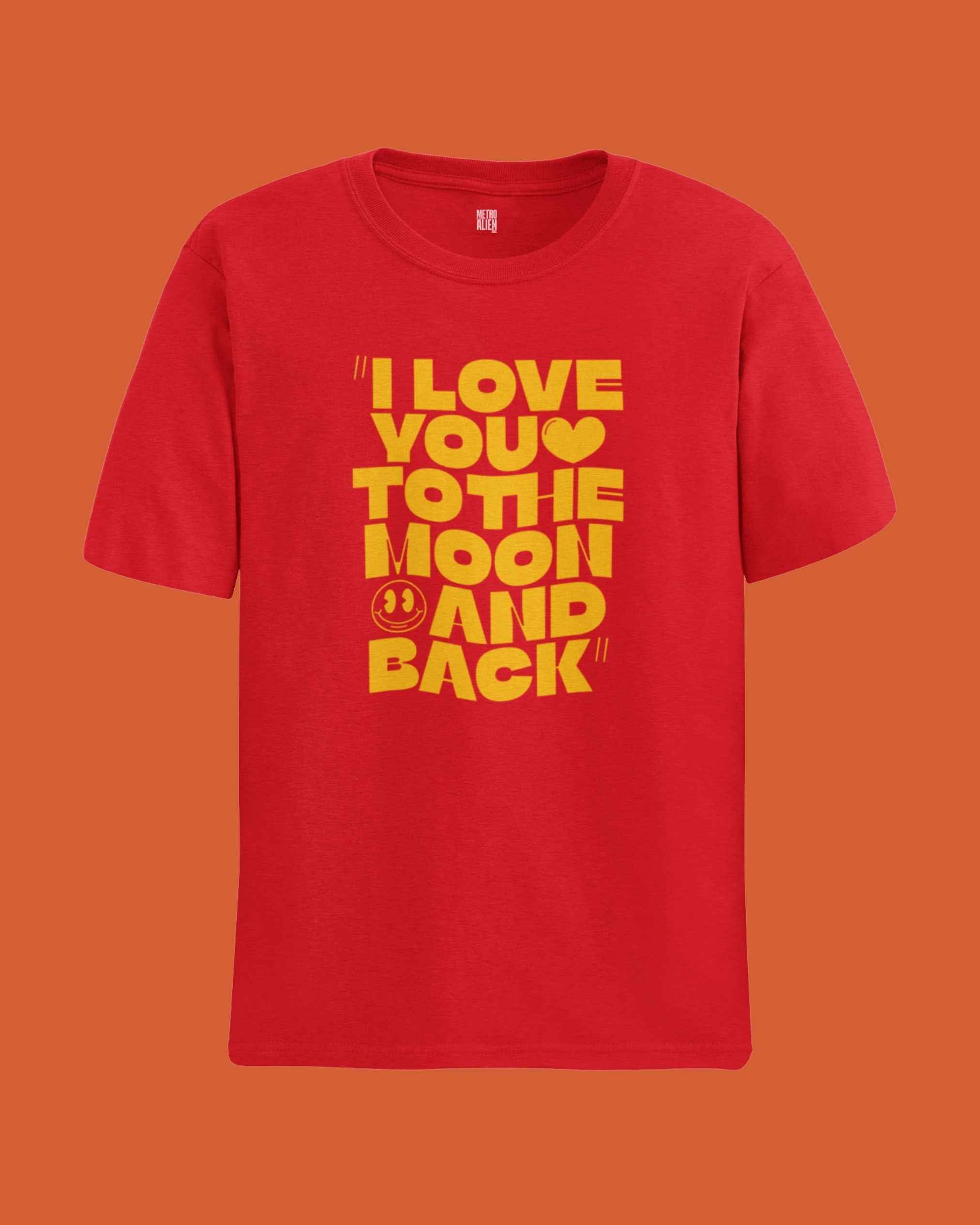 I Love You to the Moon and Back Graphic T-Shirt - Classic Fit