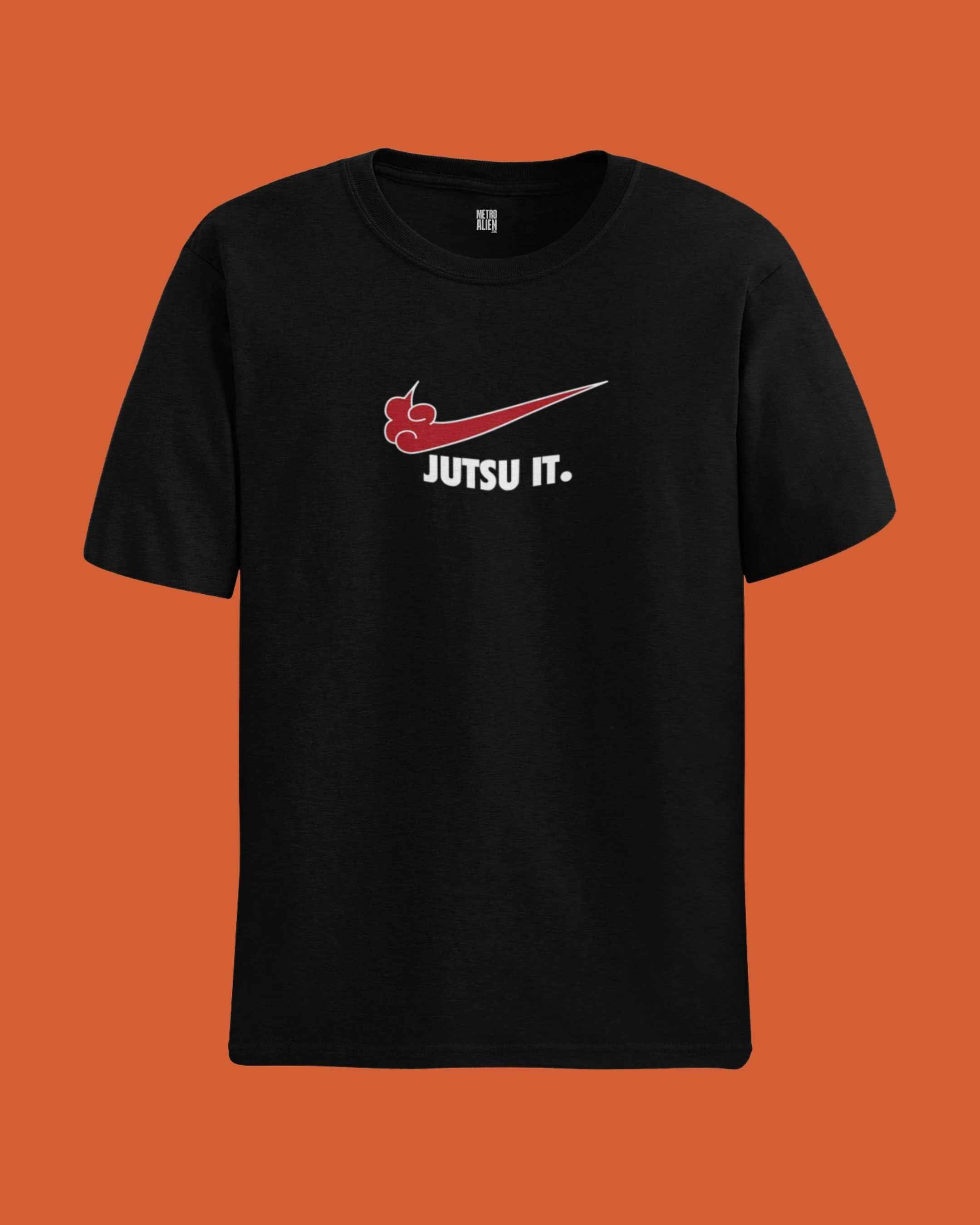 Jutsu It! - Black Graphic Tee