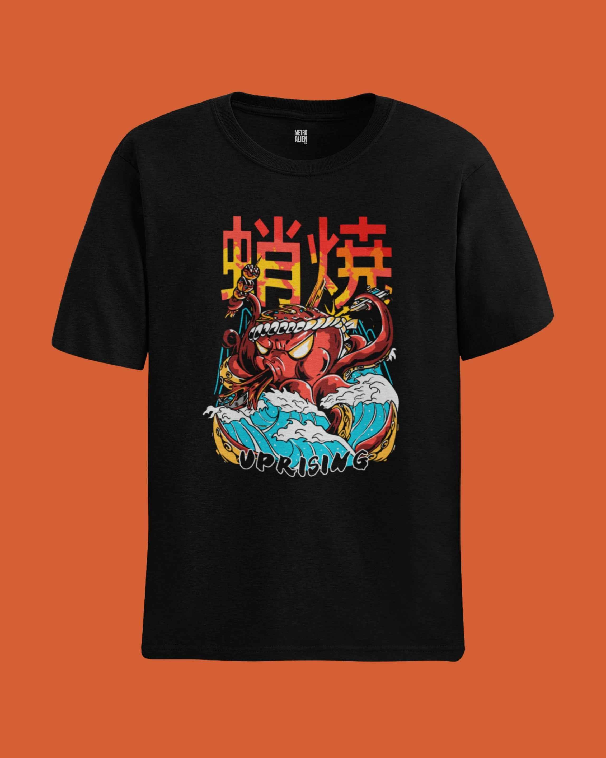 Uprising Octopus Graphic T-Shirt - Classic Fit