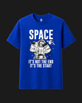 Space Skull Astronaut Classic Fit  – Royal Blue