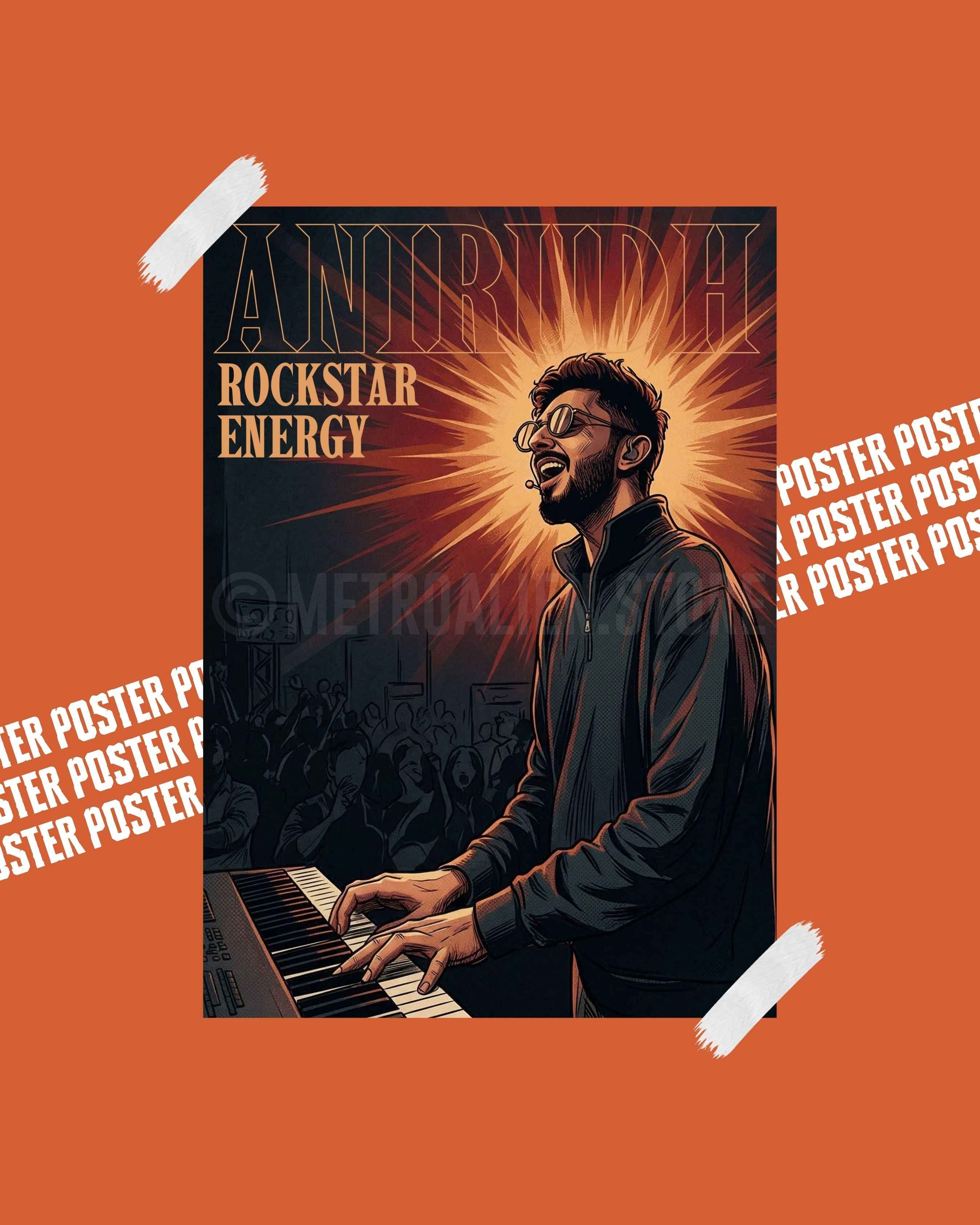 Rockstar Energy Anirudh - Poster