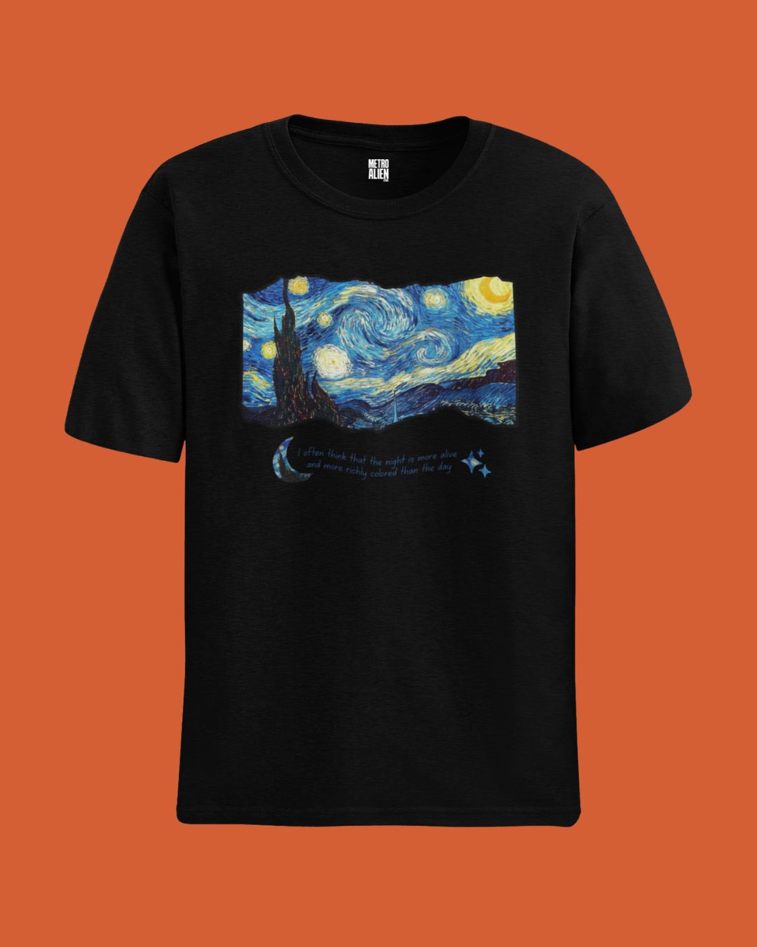 Vincent van Gogh Starry Night - Graphic T-Shirt