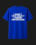 I Don't Need Therapy I Need Supercars - Metro Alien Classic T-Shirt | Funny Car Lover Graphic Tee India