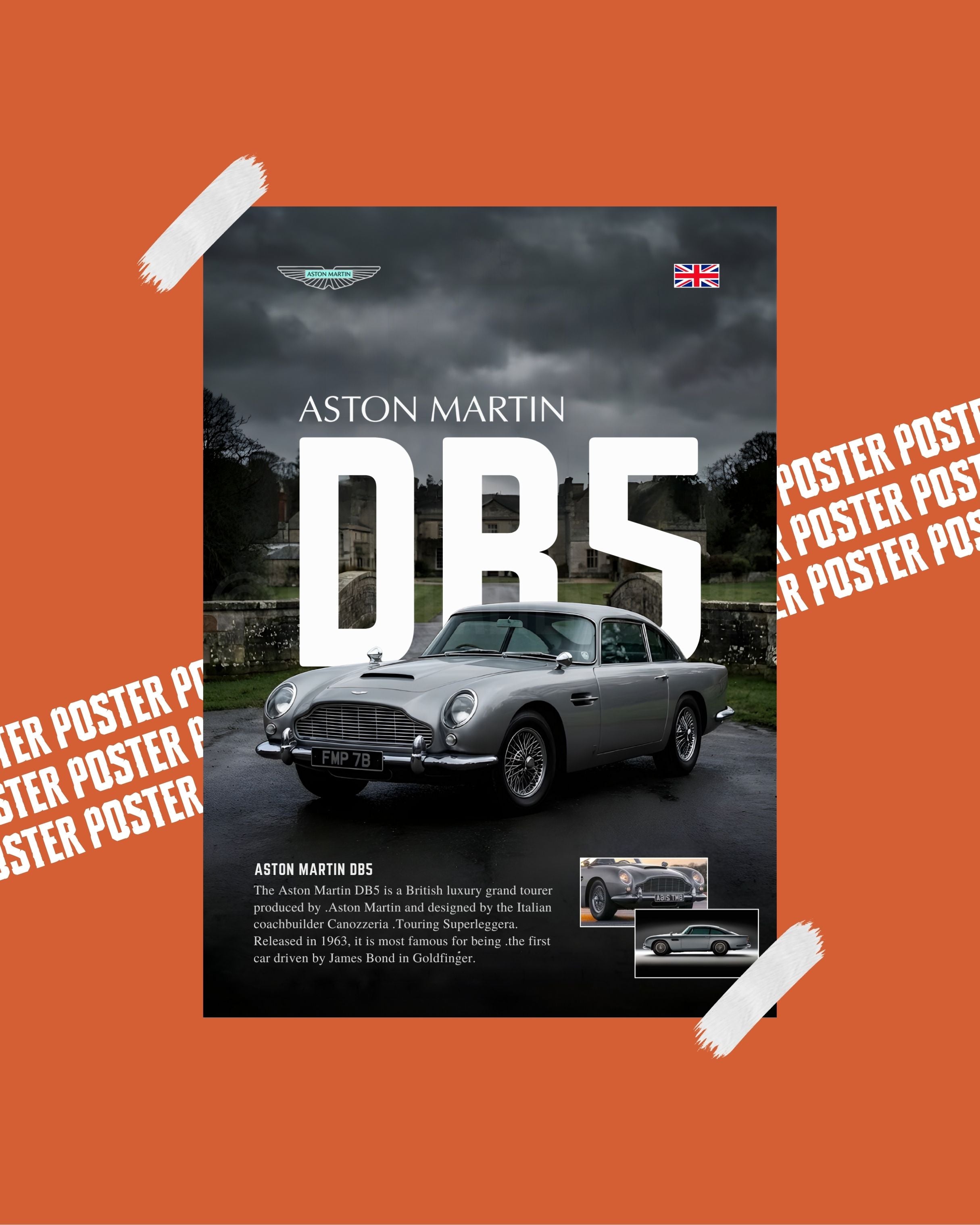Aston Martin DBS - Poster