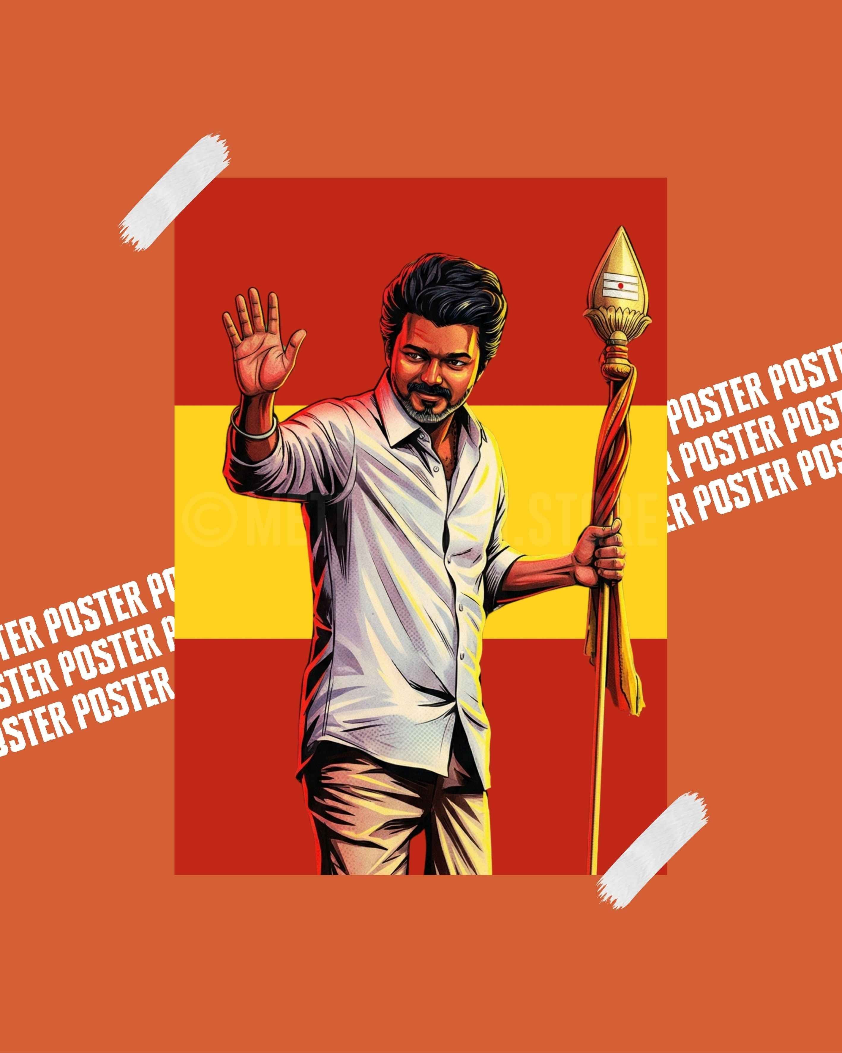 TVK 'Thalapathy Vijay' - Poster