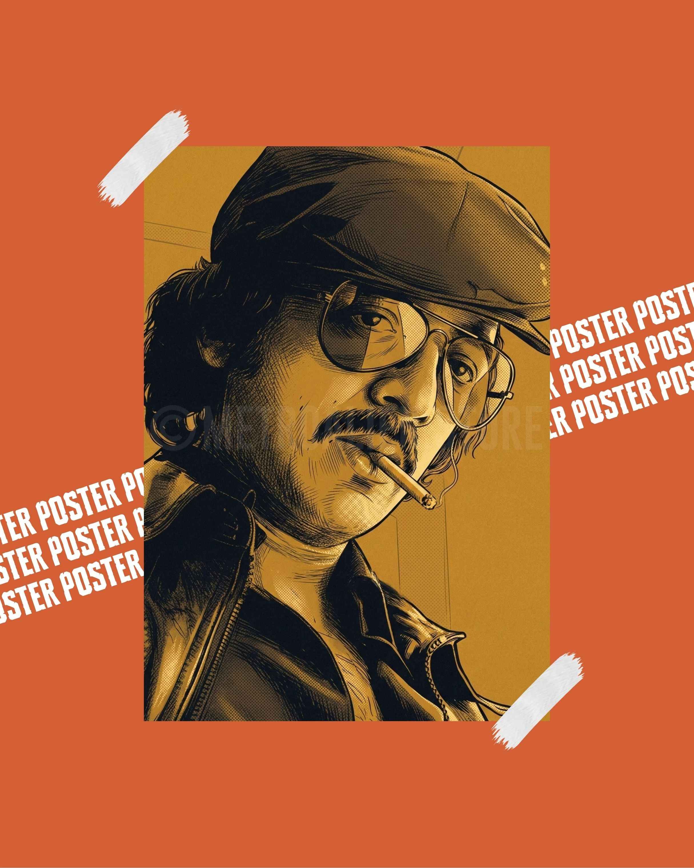 Retro Ulaganayagan Kamal Hassan  - Poster