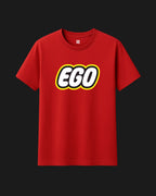 EGO - Metro Alien Classic T-Shirt | Red Bold Statement Graphic Tee India