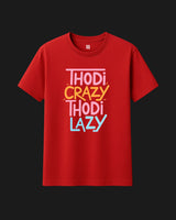Thodi Crazy Thodi Lazy - Metro Alien Classic T-Shirt | Hindi Humor Graphic Tee India