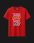 Thodi Crazy Thodi Lazy - Metro Alien Classic T-Shirt | Hindi Humor Graphic Tee India