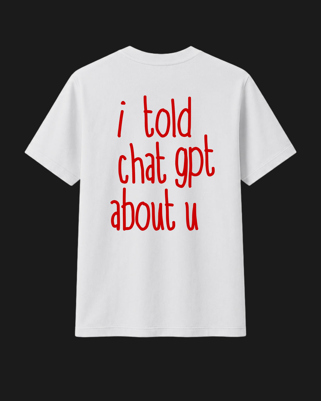 I told Chatgpt about u - Classic Fit
