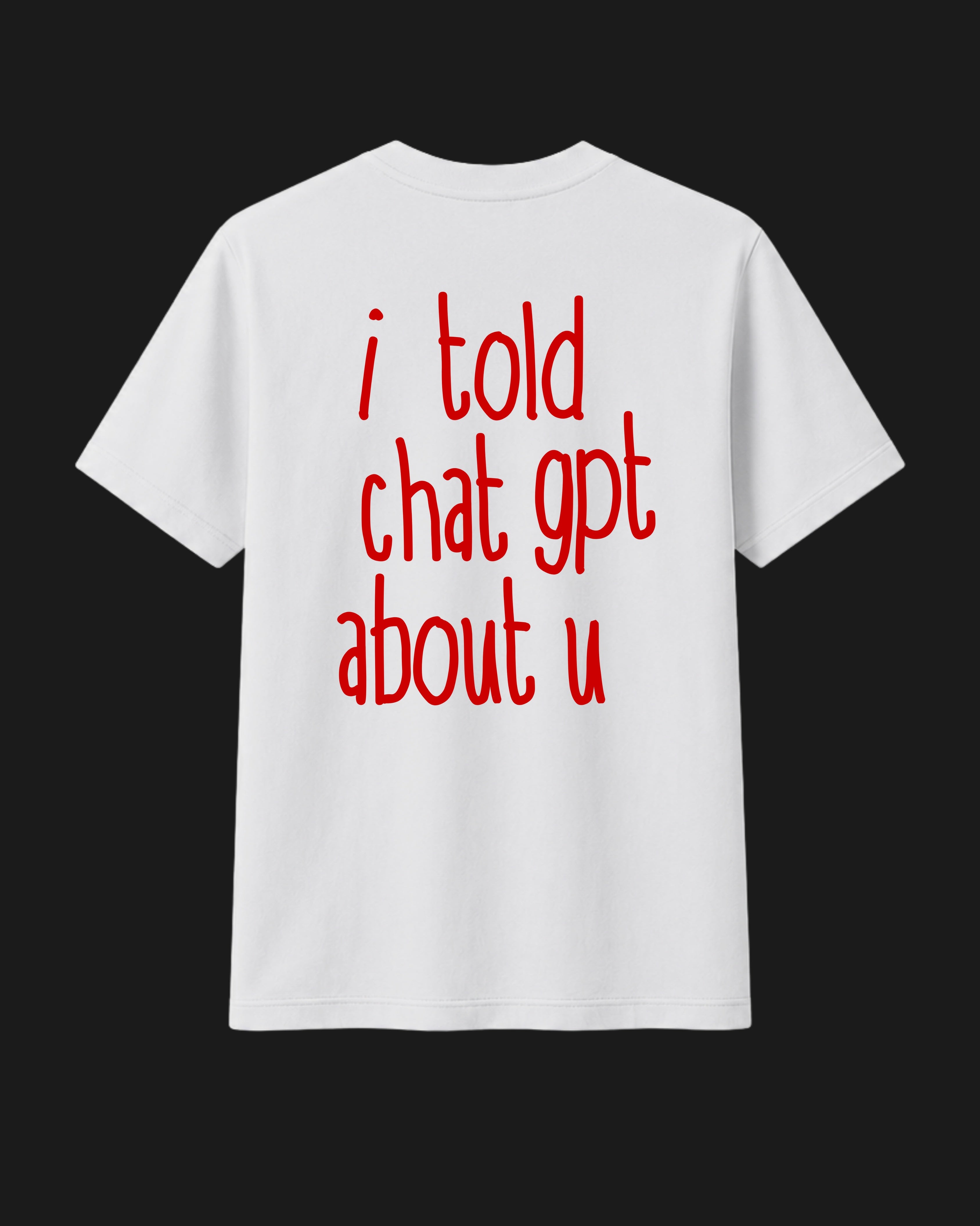I told Chatgpt about u - Classic Fit