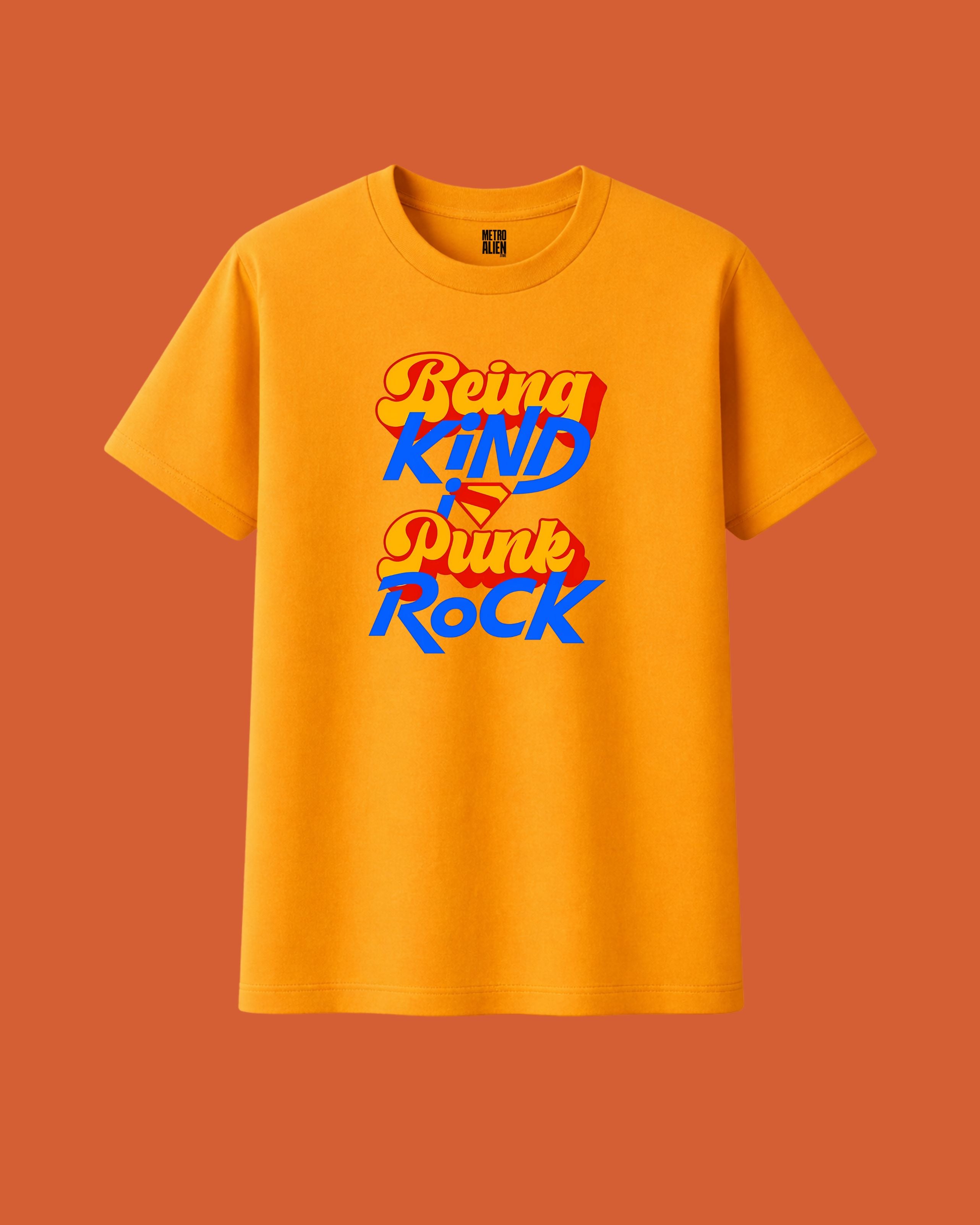 Being Kind Is Punk Rock T-Shirt - Classic Fit