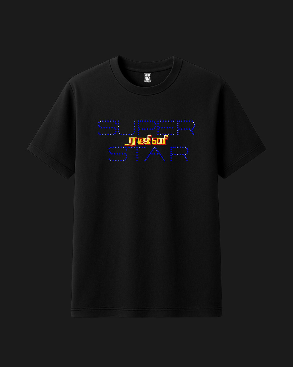 Super Star Rajinikanth - Metro Alien Classic T-Shirt | Tamil Icon Graphic Tee India