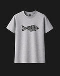 Go with the Flow - Grey Graphic T-Shirt