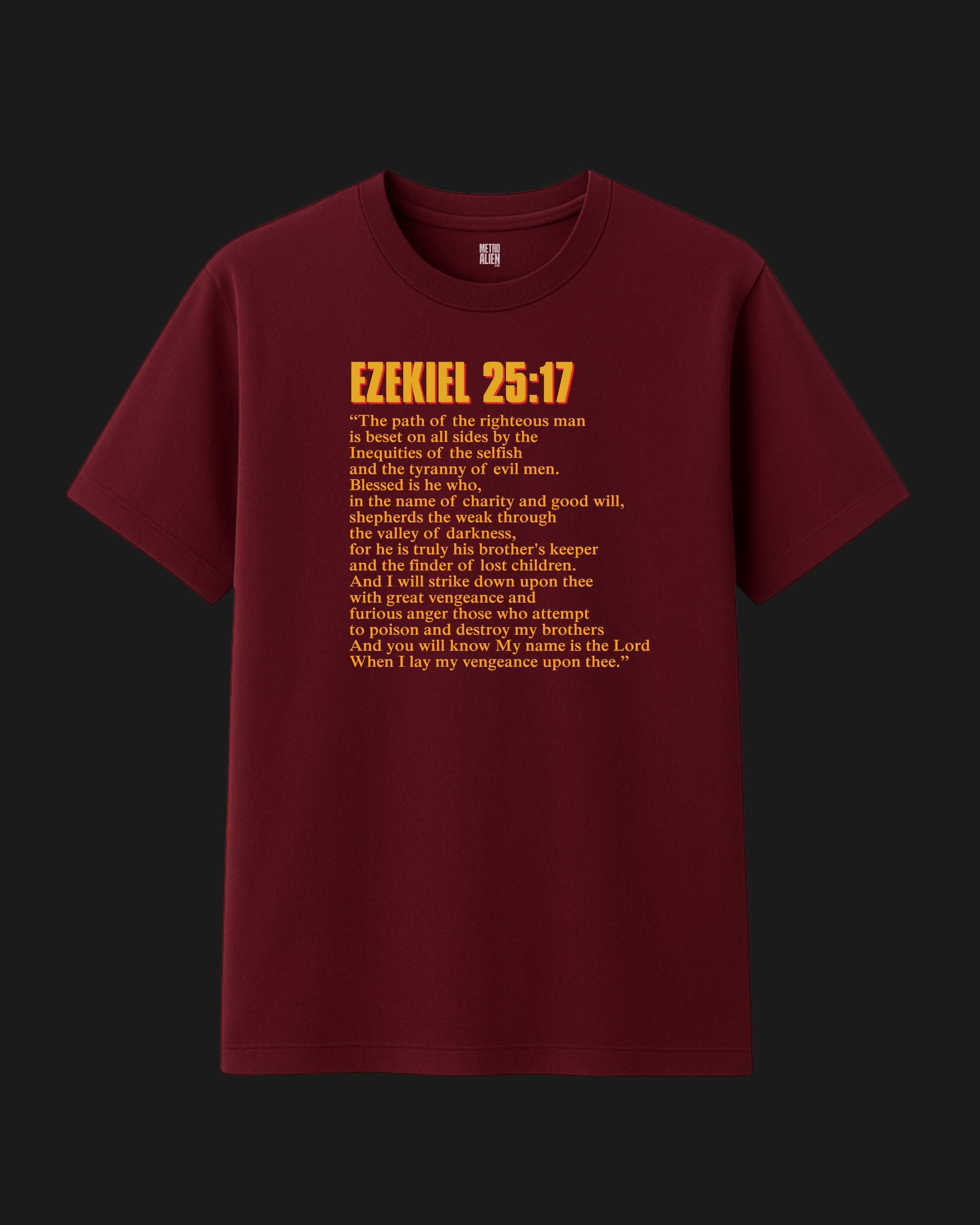 Ezekiel 25:17 (from Pulp Fiction) - Classic Fit