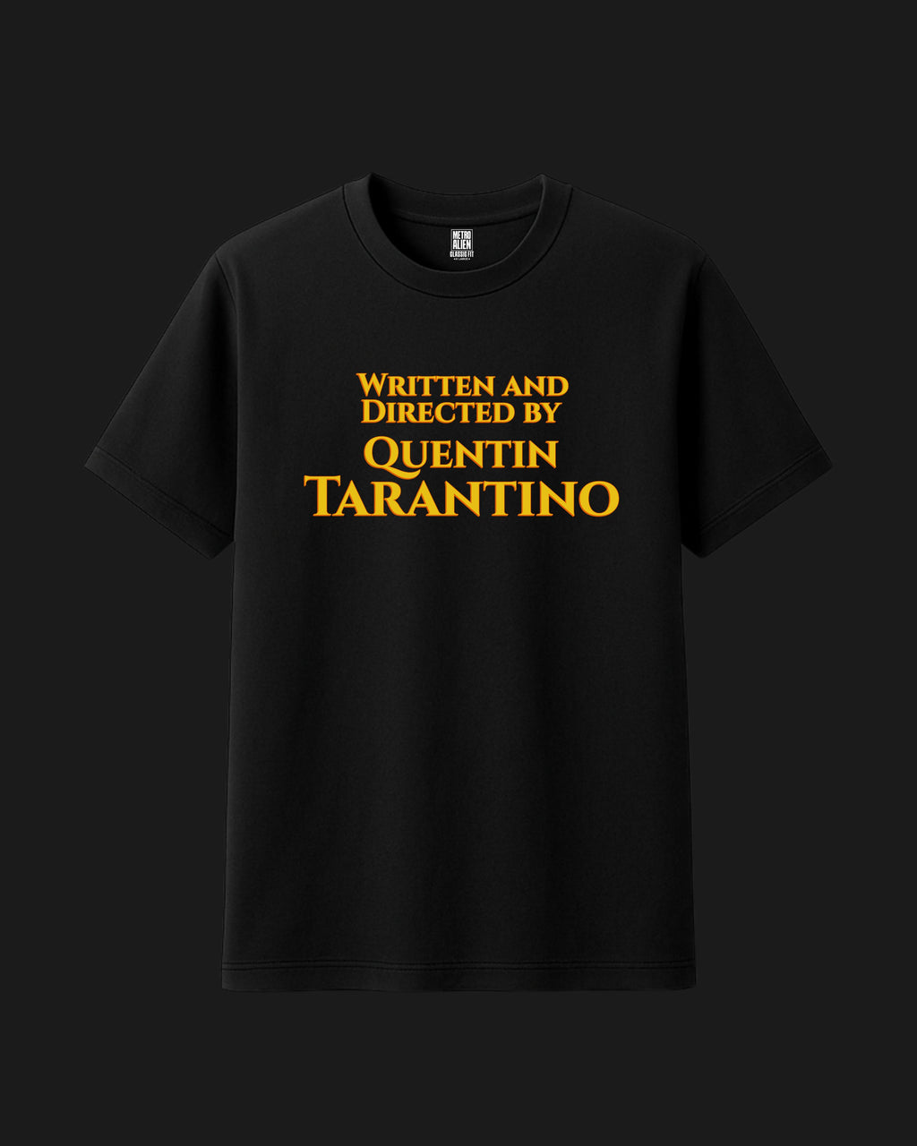 Written and Directed by Quentin Tarantino - Graphic T-Shirt