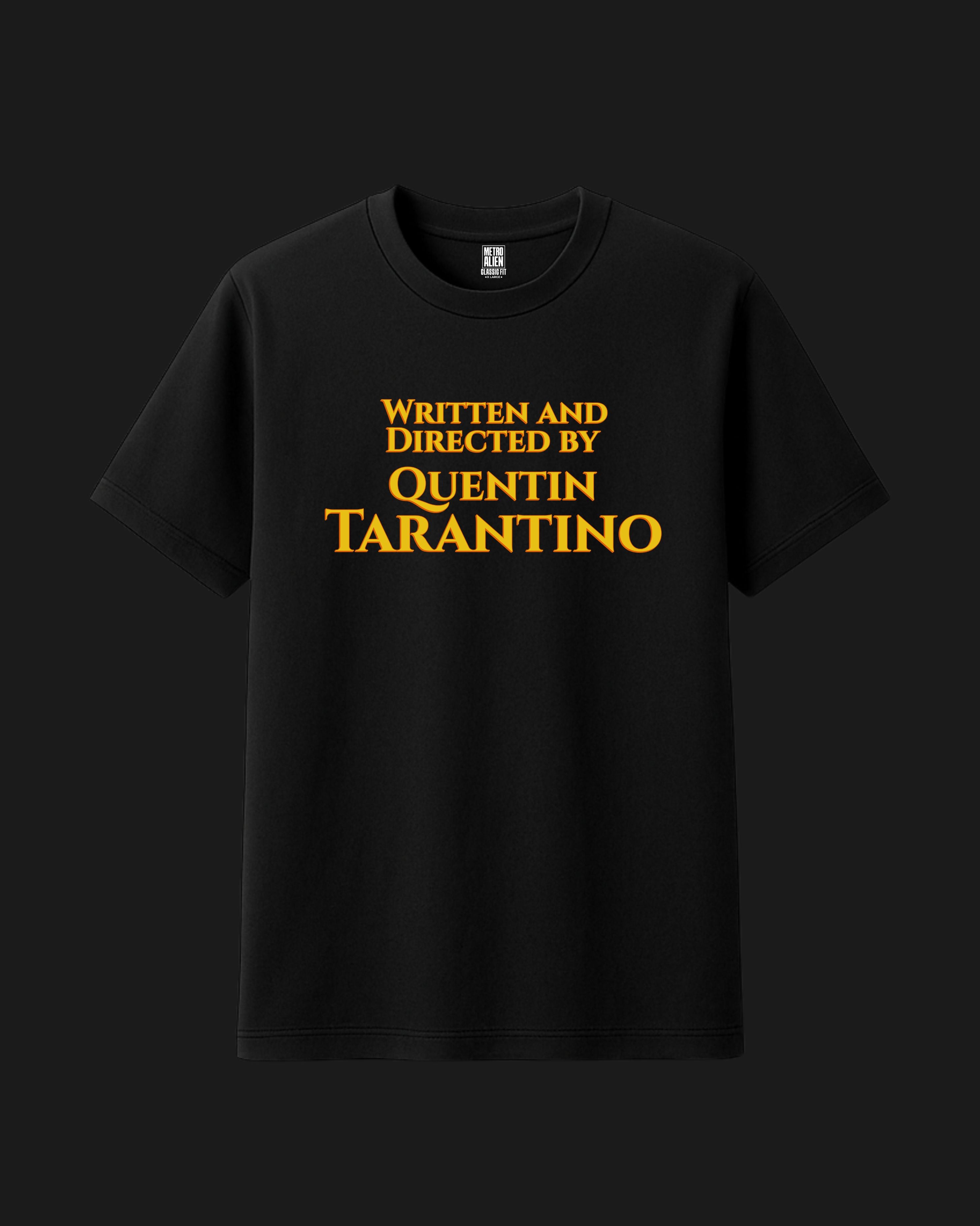 Written and Directed by Quentin Tarantino - Graphic T-Shirt
