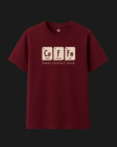 Periodic Table of Coffee - Metro Alien Classic T-Shirt | Science Humor Graphic Tee India