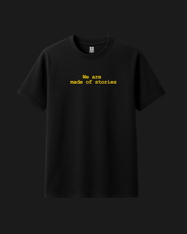 We Are Made of Stories - Metro Alien Classic T-Shirt | Storytelling Inspirational Graphic Tee India
