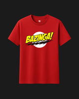 Bazinga - Metro Alien Classic T-Shirt | Sheldon Cooper Big Bang Theory Graphic Tee India