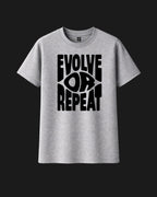 Evolve or Repeat - Metro Alien Classic T-Shirt | Motivational Growth Mindset Graphic Tee India